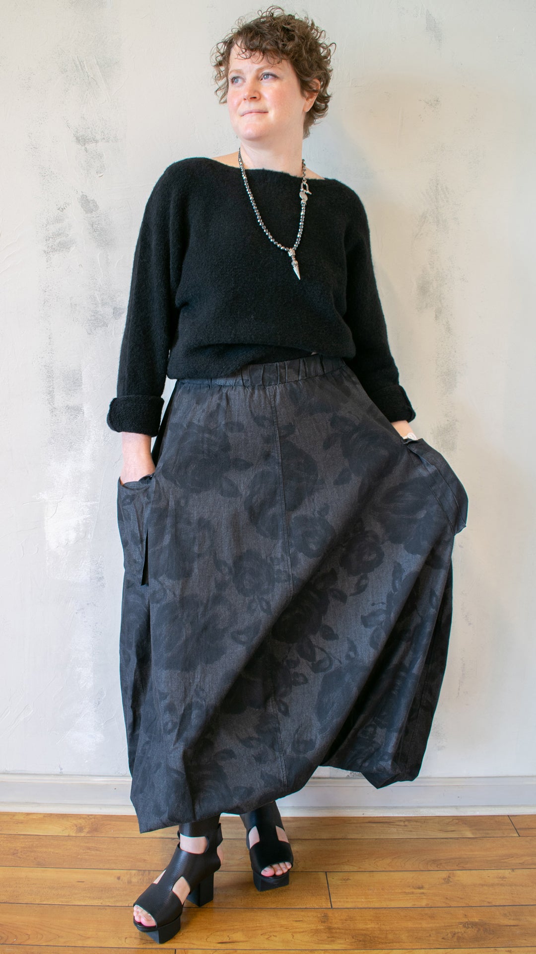 Floral Maxi Skirt