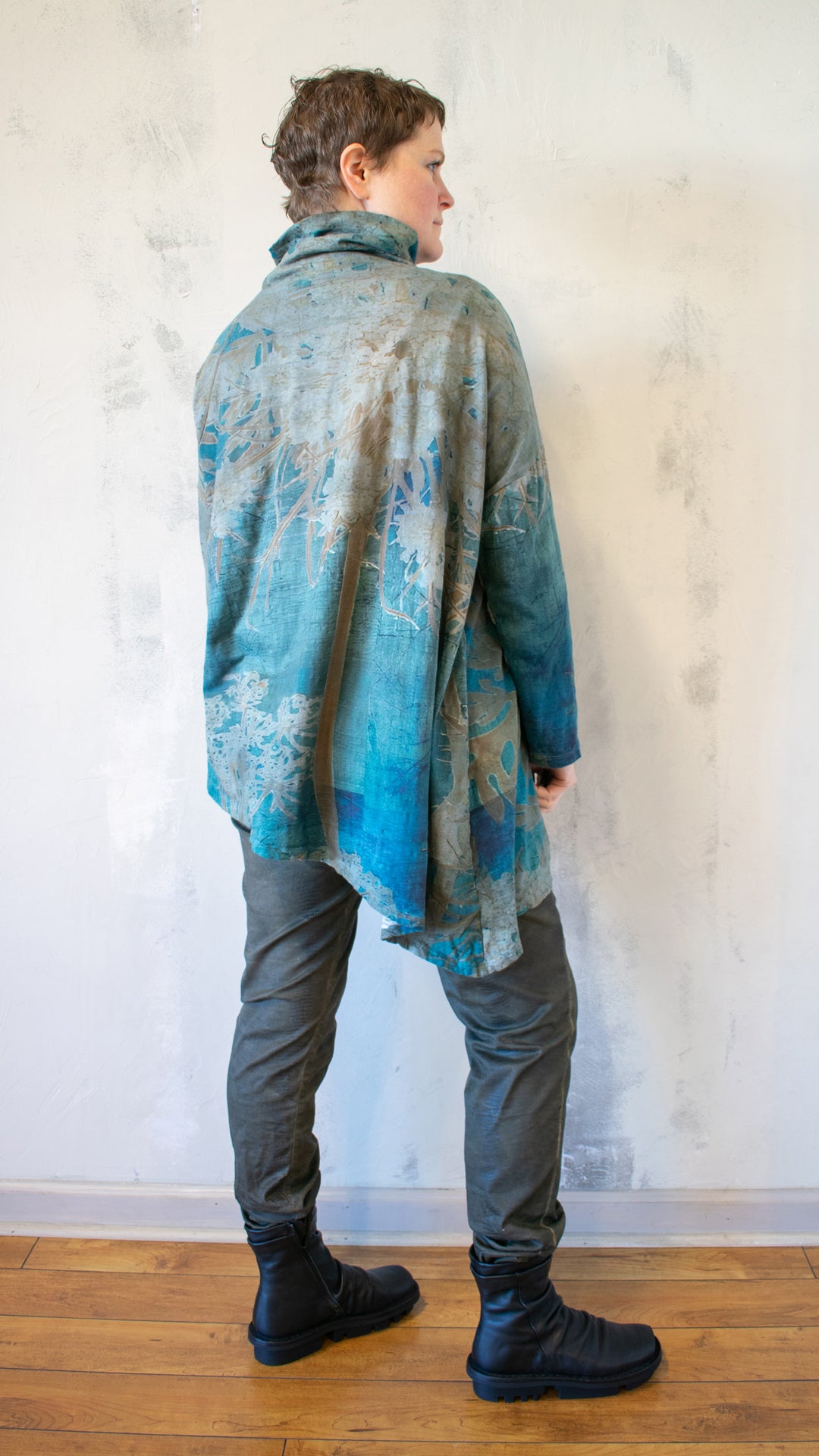 Turtleneck Long Sleeve in Eucalyptus
