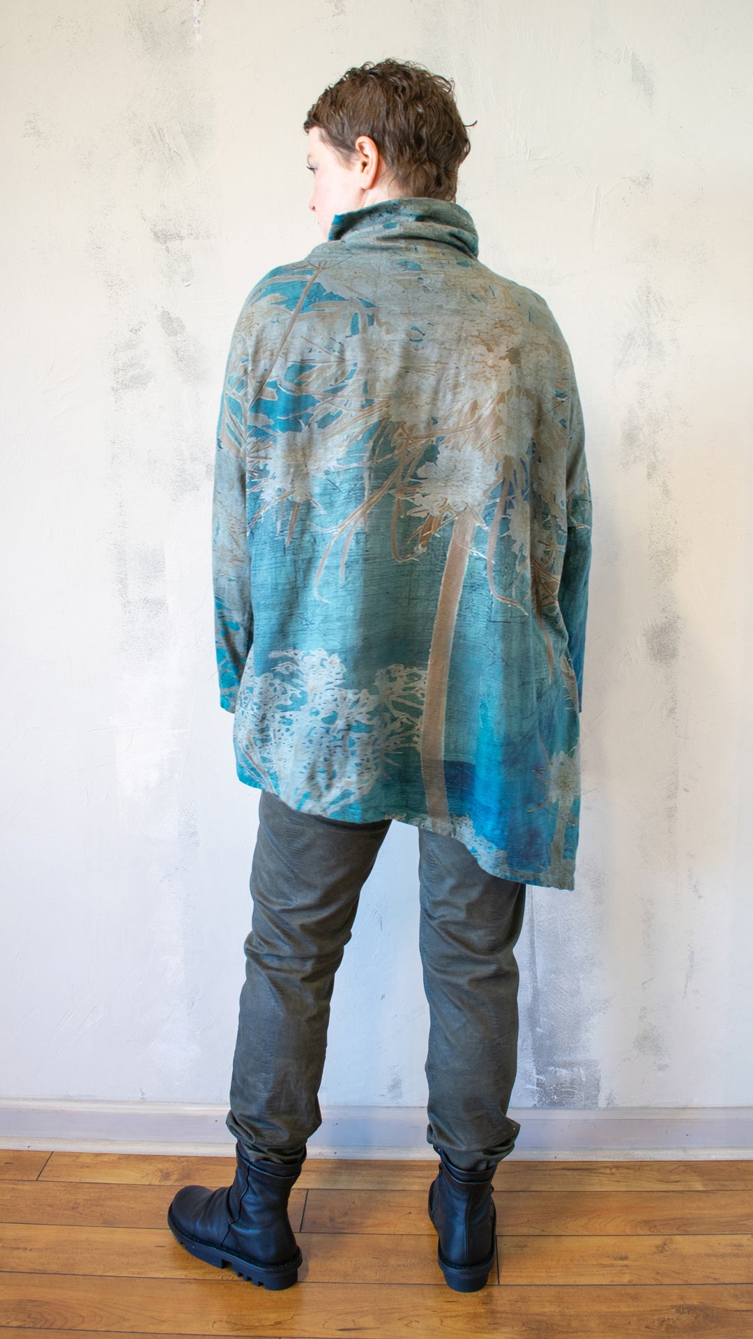 Turtleneck Long Sleeve in Eucalyptus