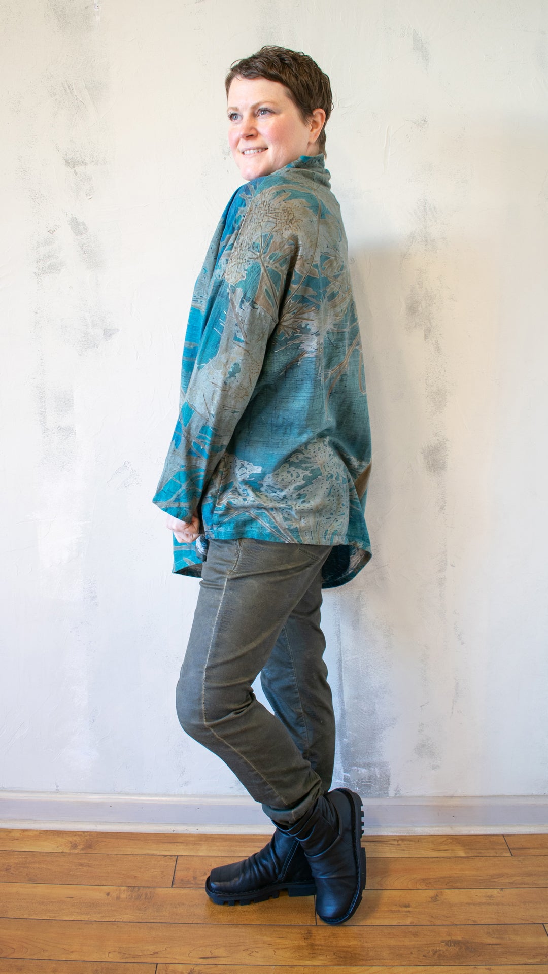 Turtleneck Long Sleeve in Eucalyptus