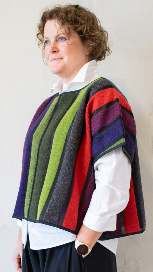 Wool Stripe Pullover