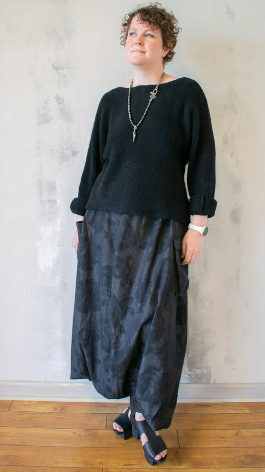 Plush Wool Boat Neck Sweater (Multiple Colors)