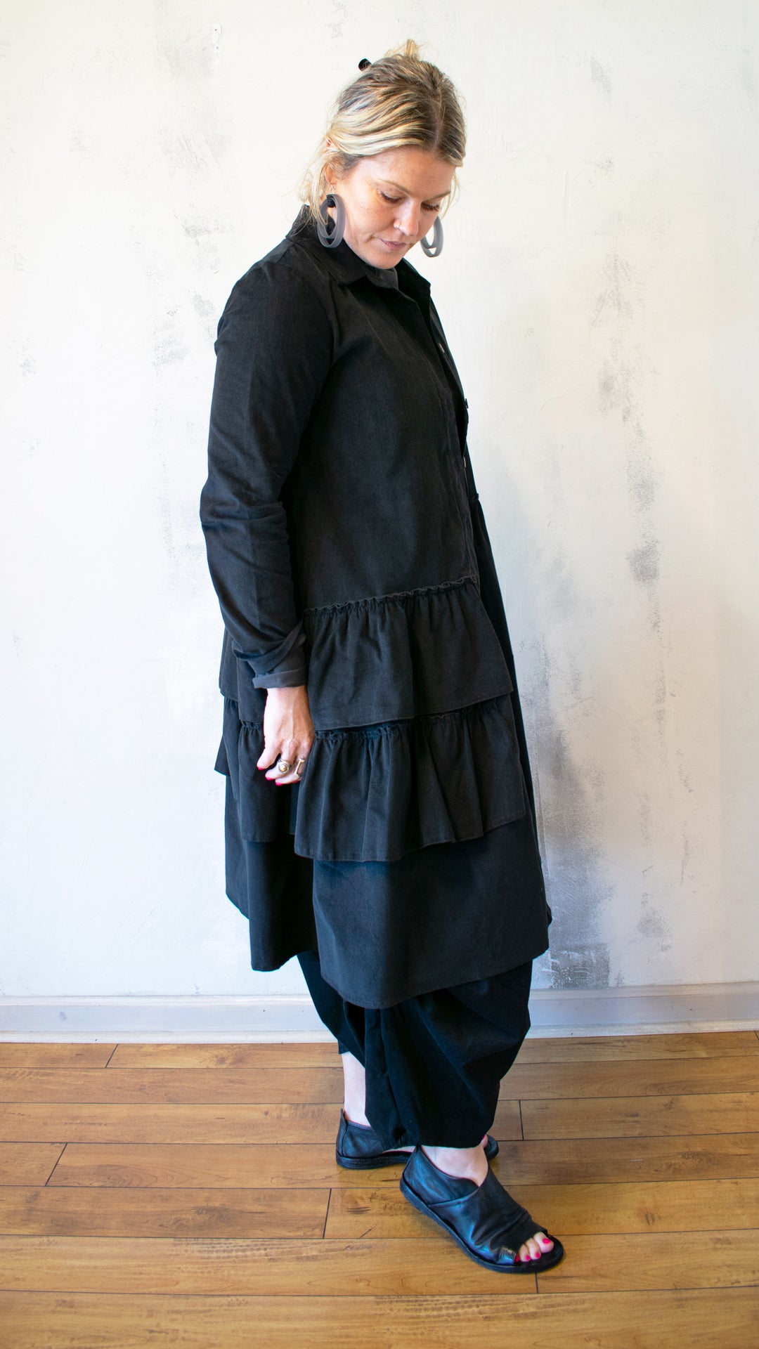 Ruffle Cord Jacket (Multiple Colors)