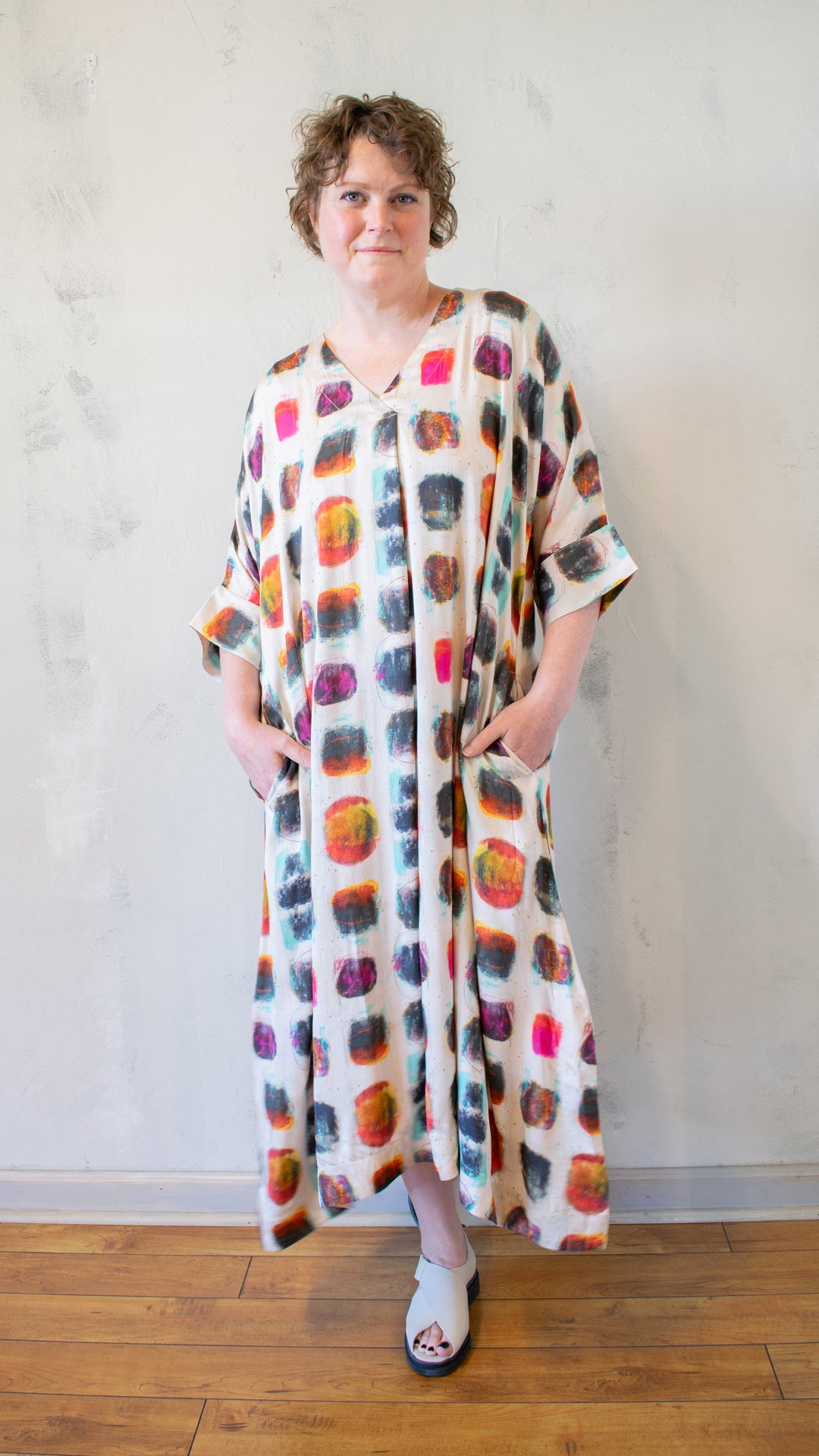 Painters Grid Dress