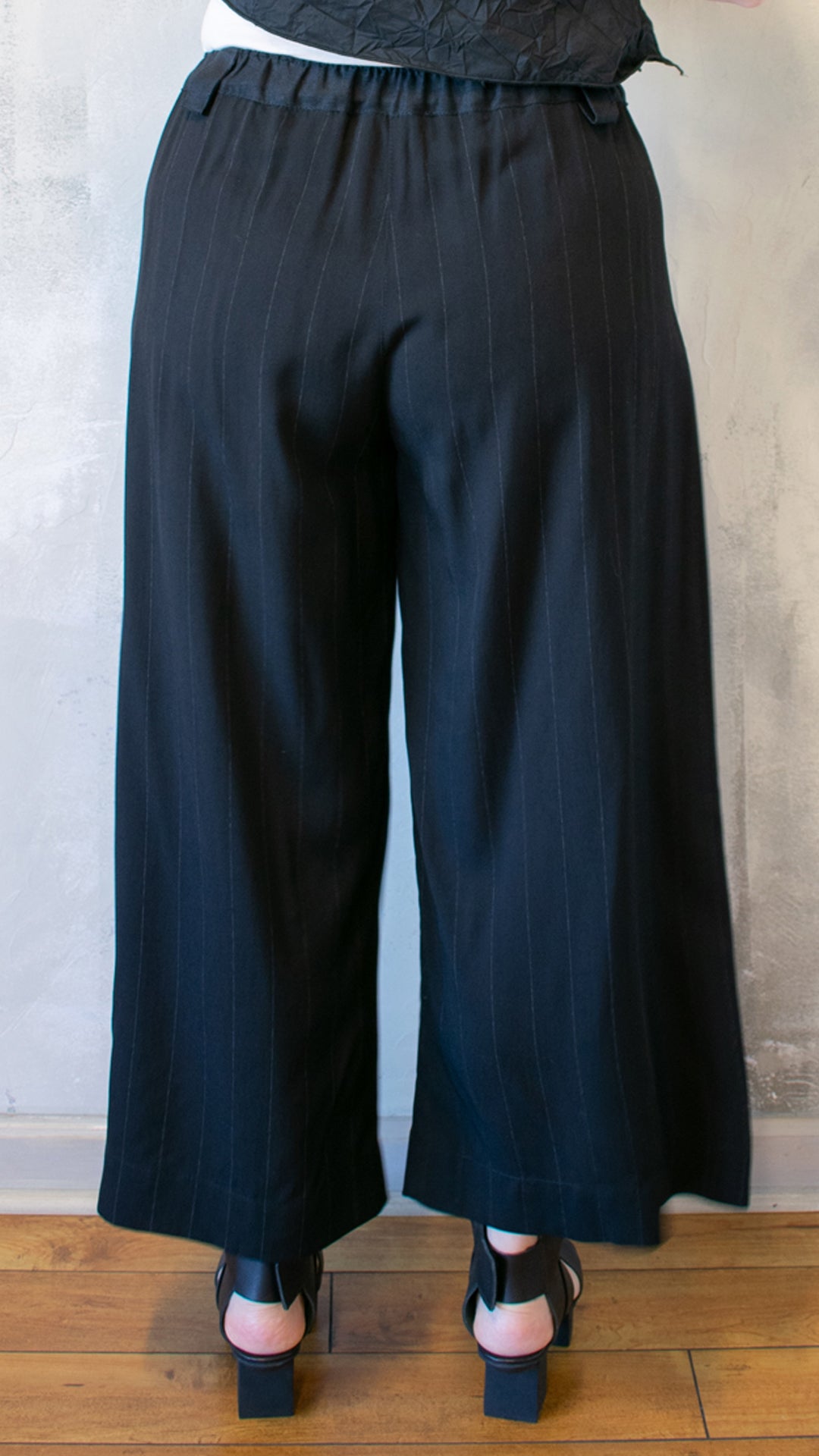 Stripe Wide Leg Pant