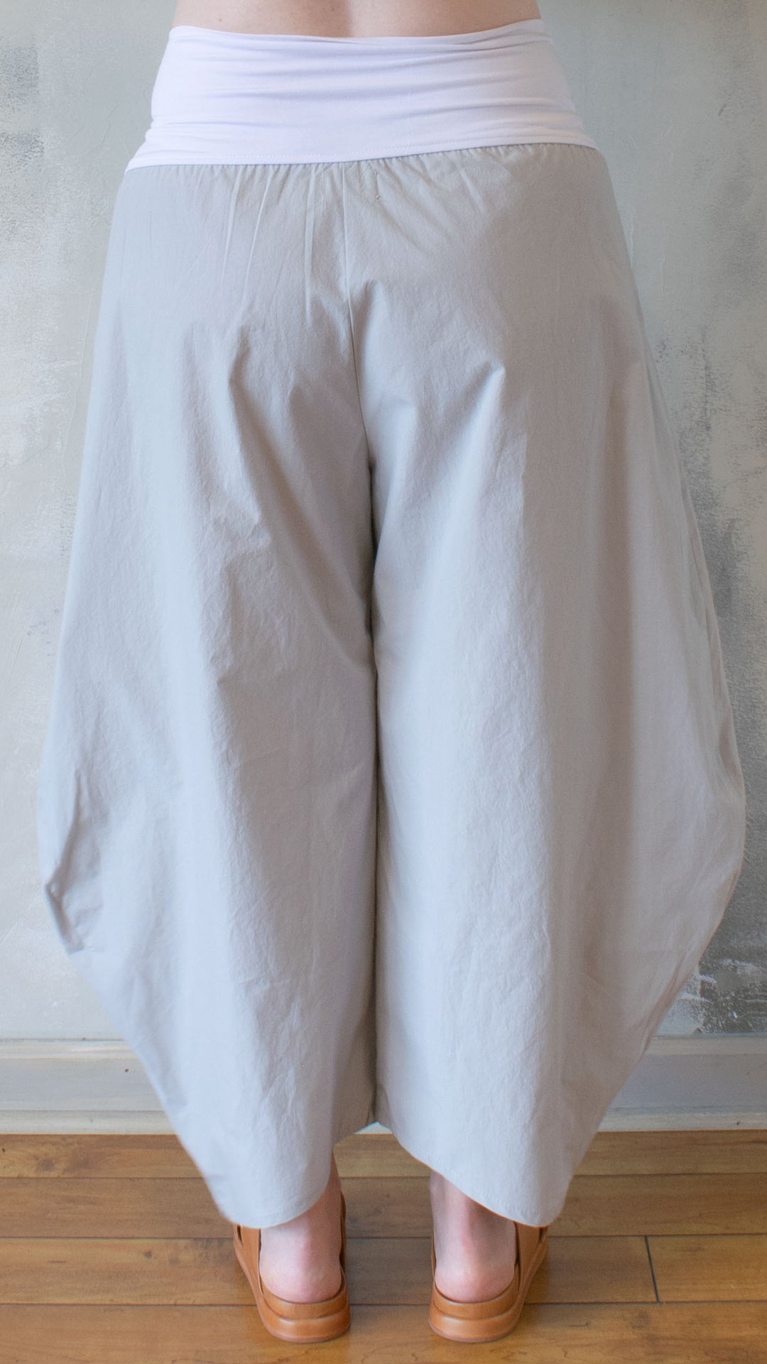 Raku Pant in Grey Cotton