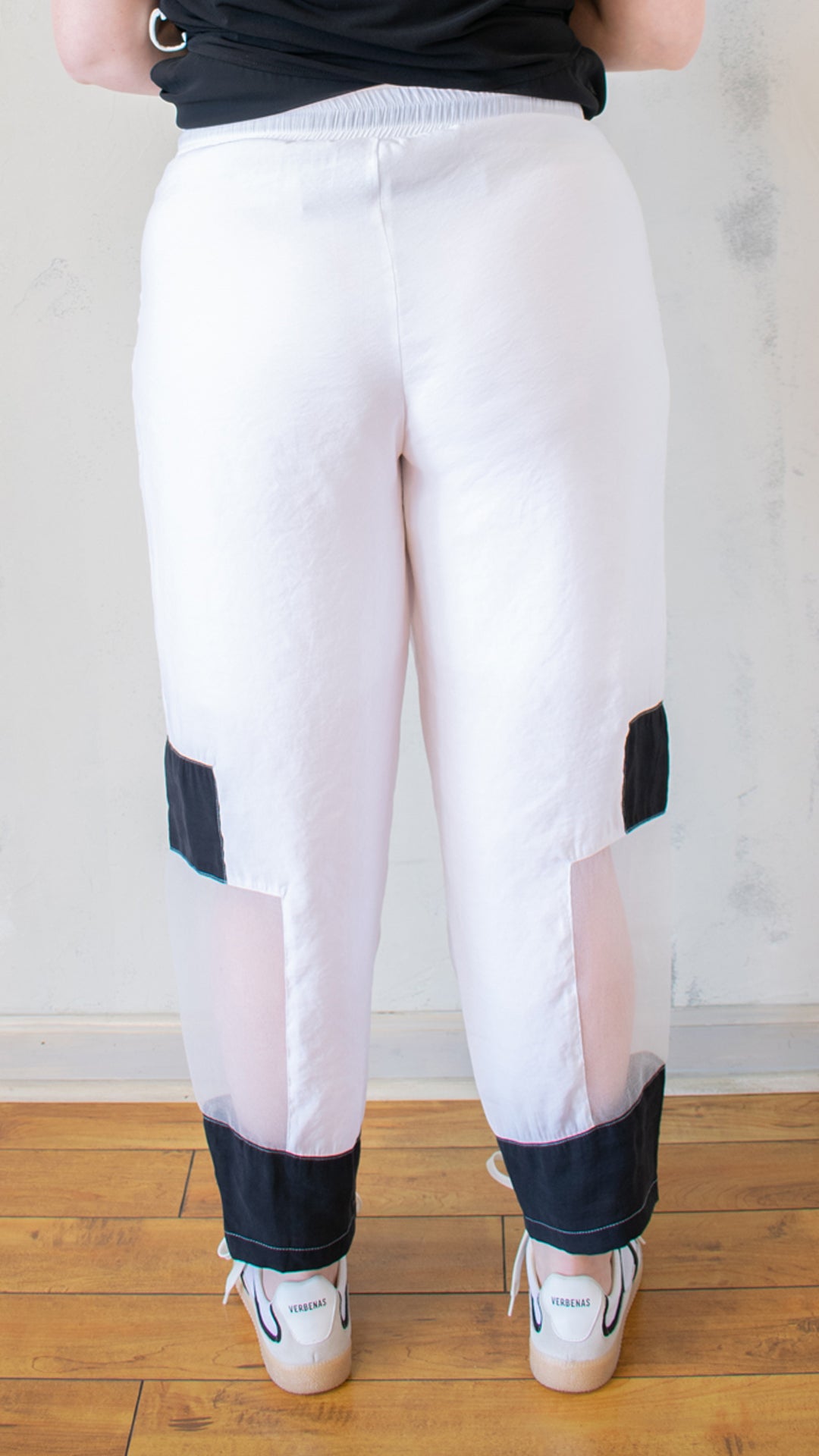 Sheer Panel Pant