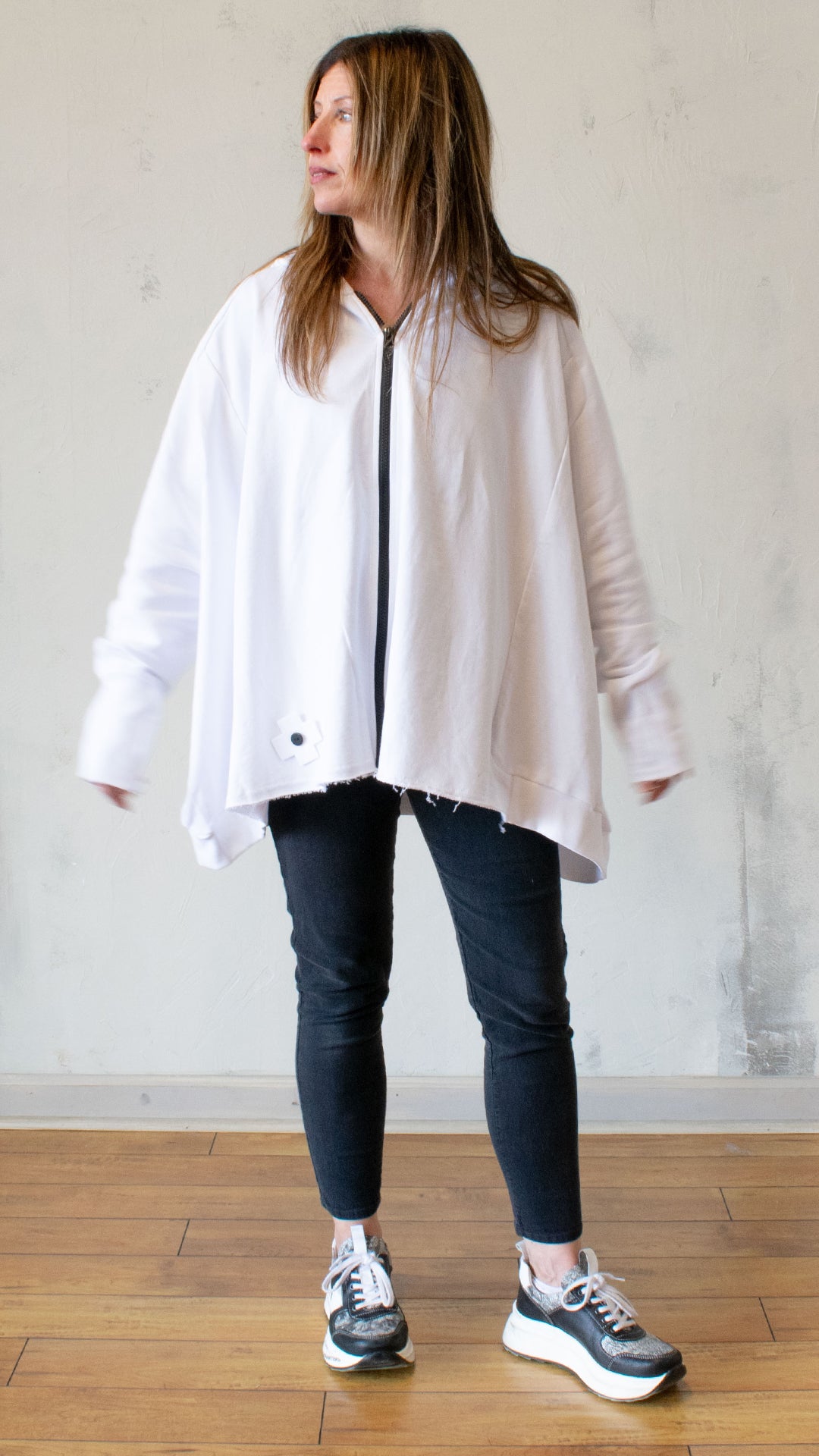 Wide Short Jacket (Multiple Colors)