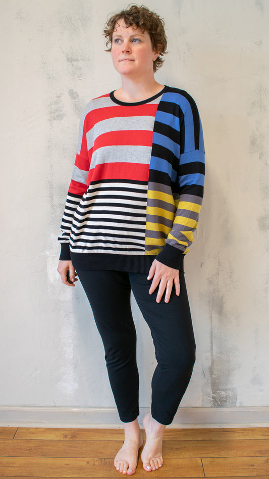 Sweater Pullover in Sporty