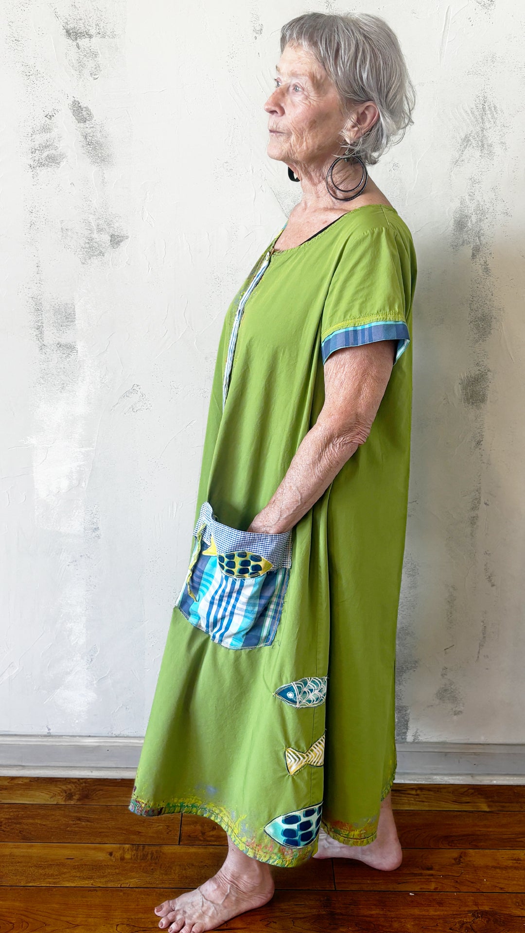 Lake Life Dress in "Something's Fishy"