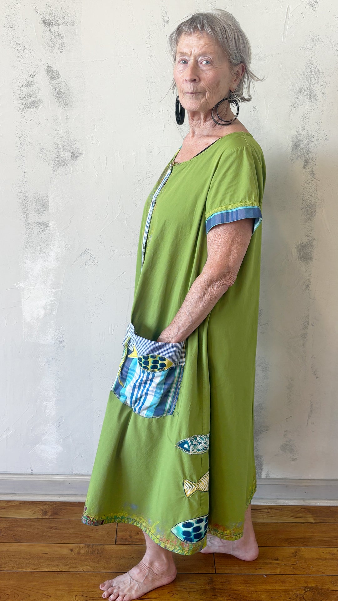 Lake Life Dress in "Something's Fishy"
