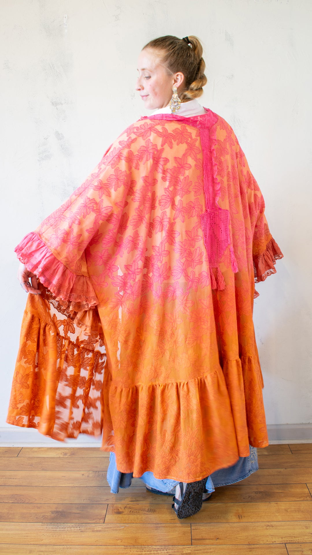 Goddess Duster in Paradise Dip Dye 2