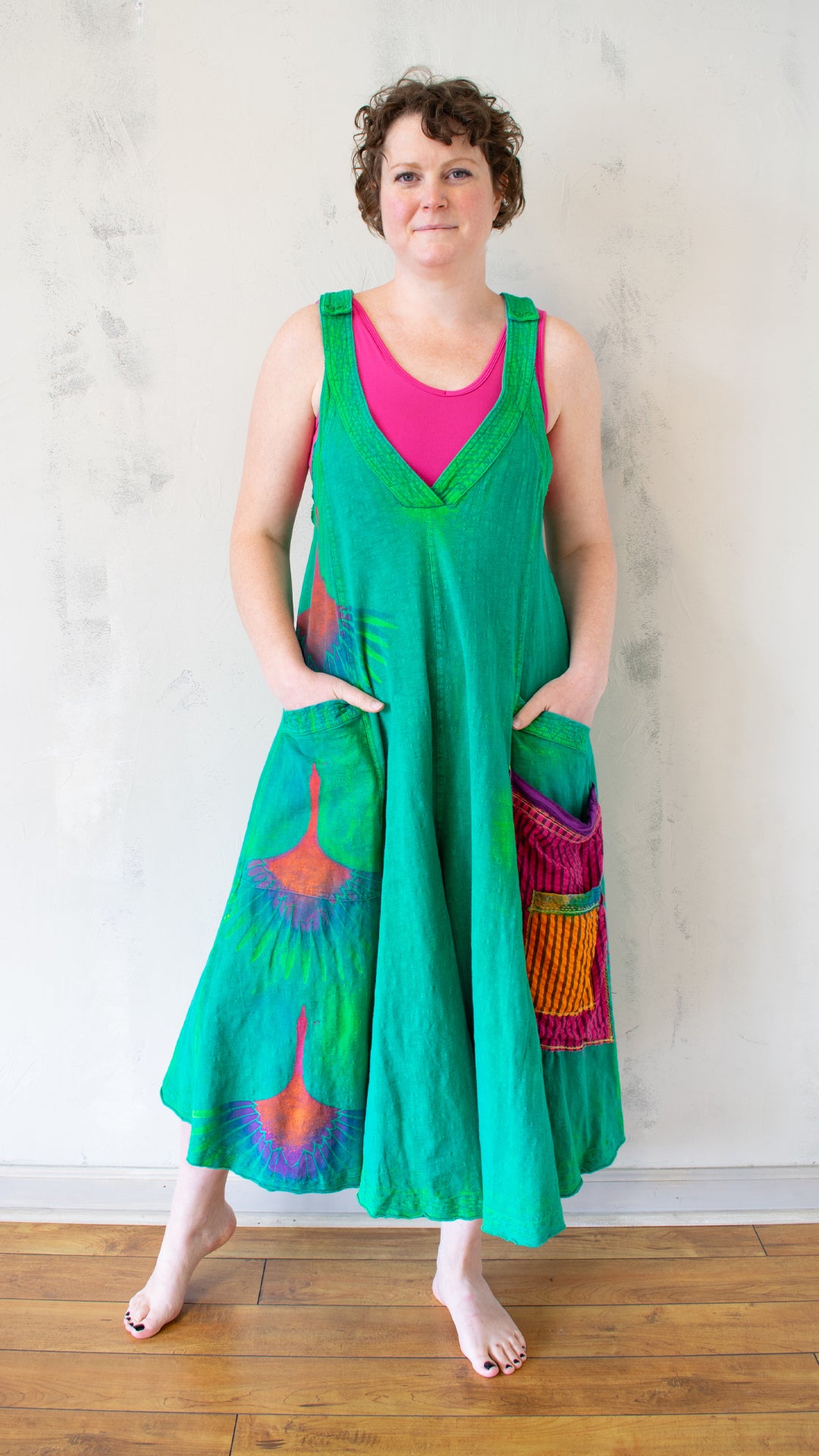 Take Flight Jumpsuit in Green