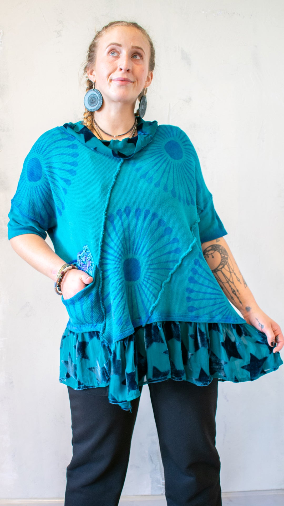 Clarity Peplum Sweater