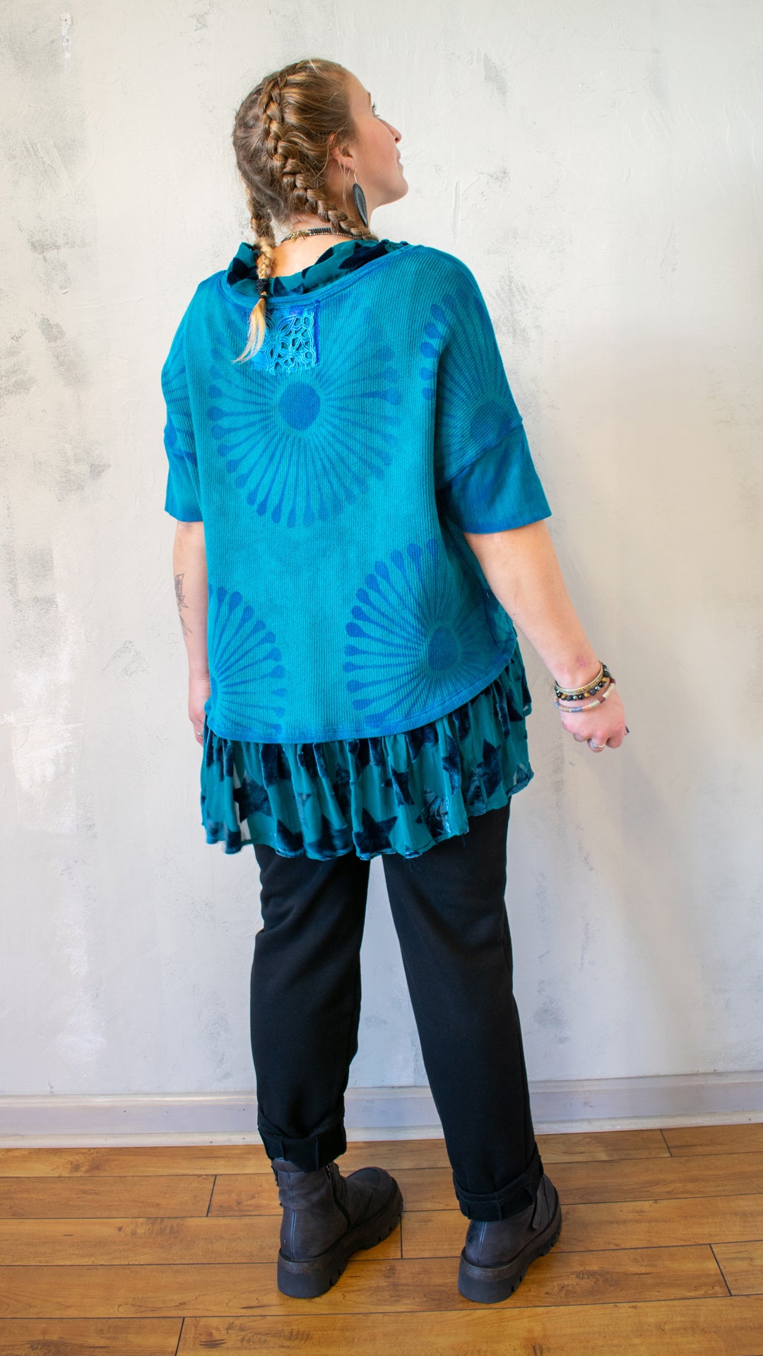 Clarity Peplum Sweater