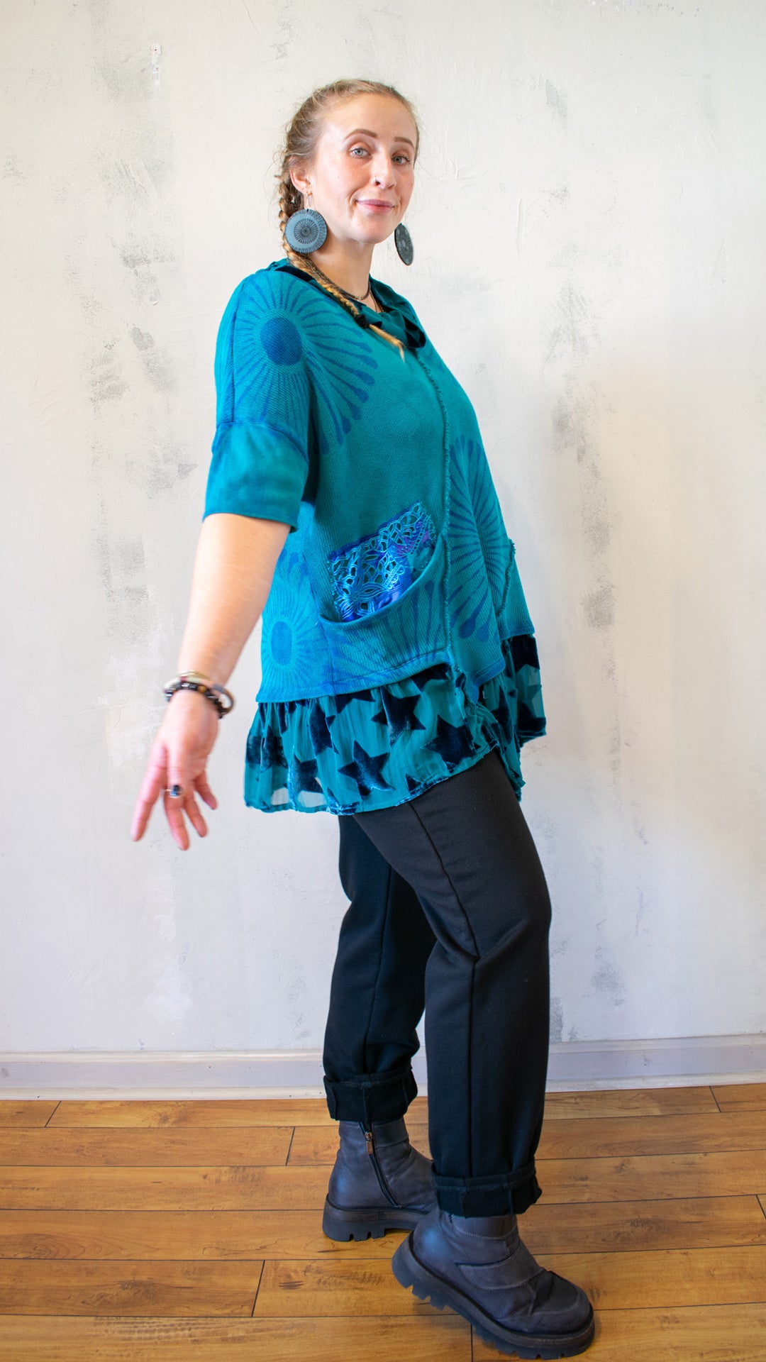 Clarity Peplum Sweater