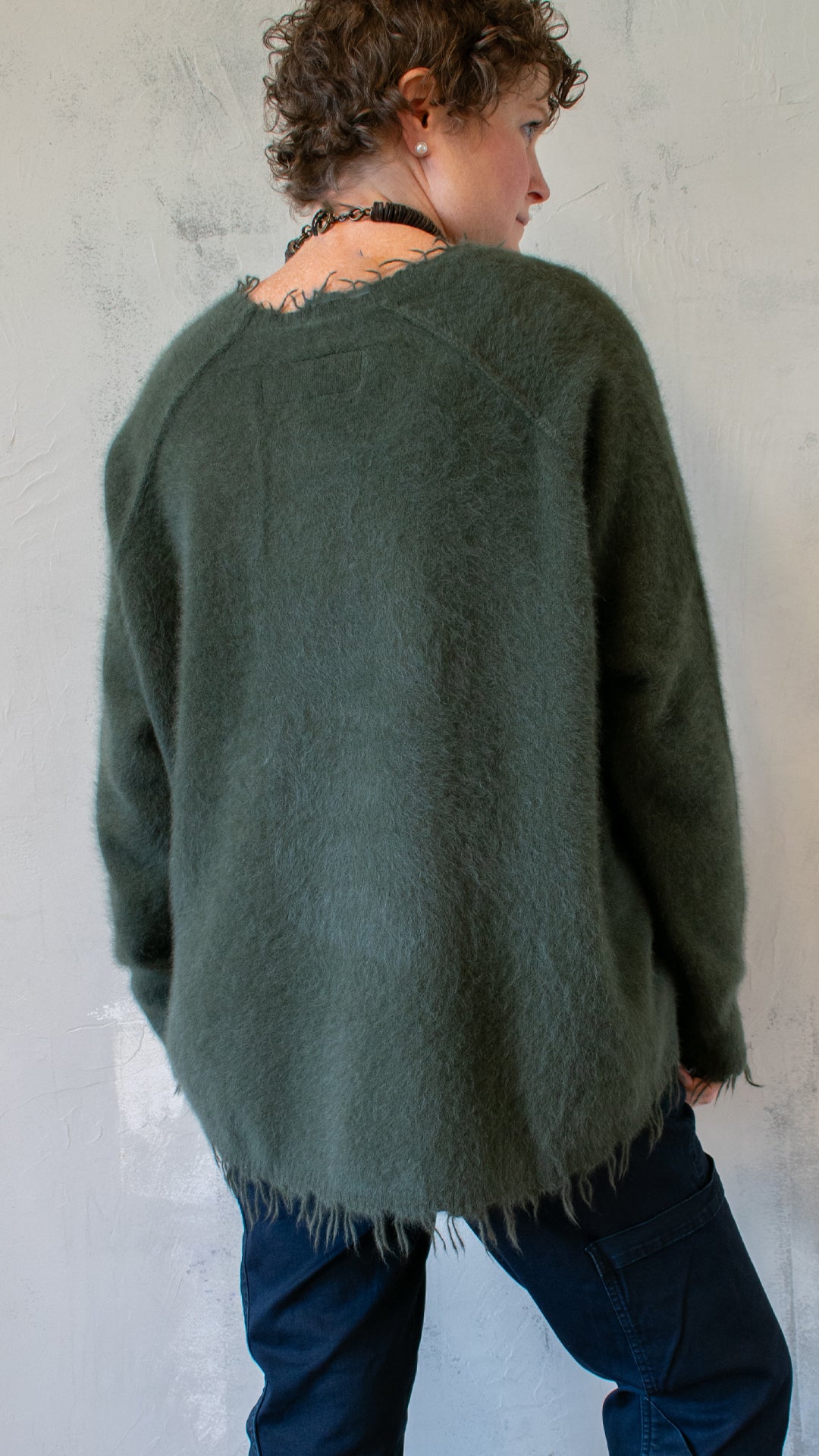 Fox Sweater in Pine