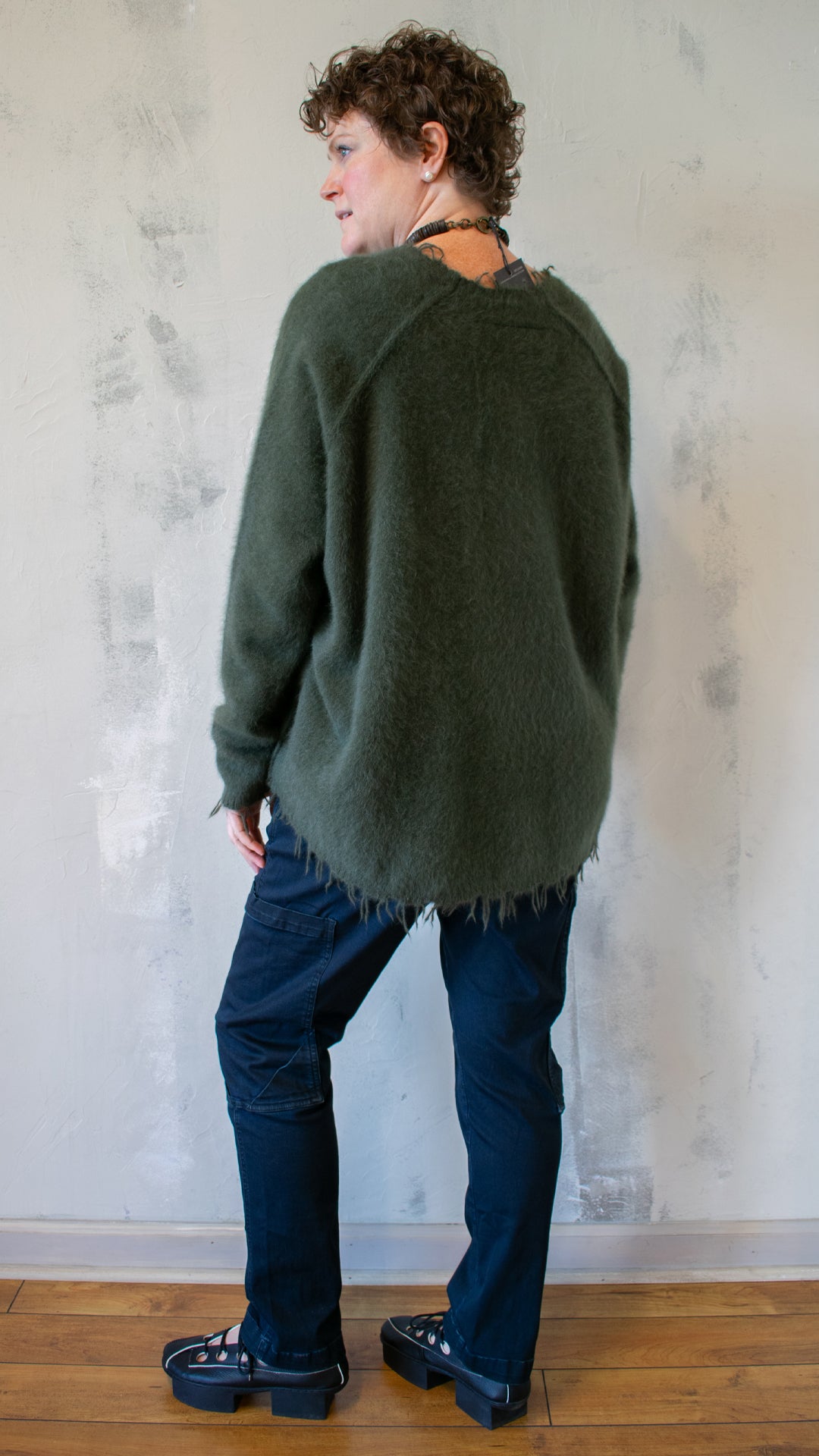 Fox Sweater in Pine