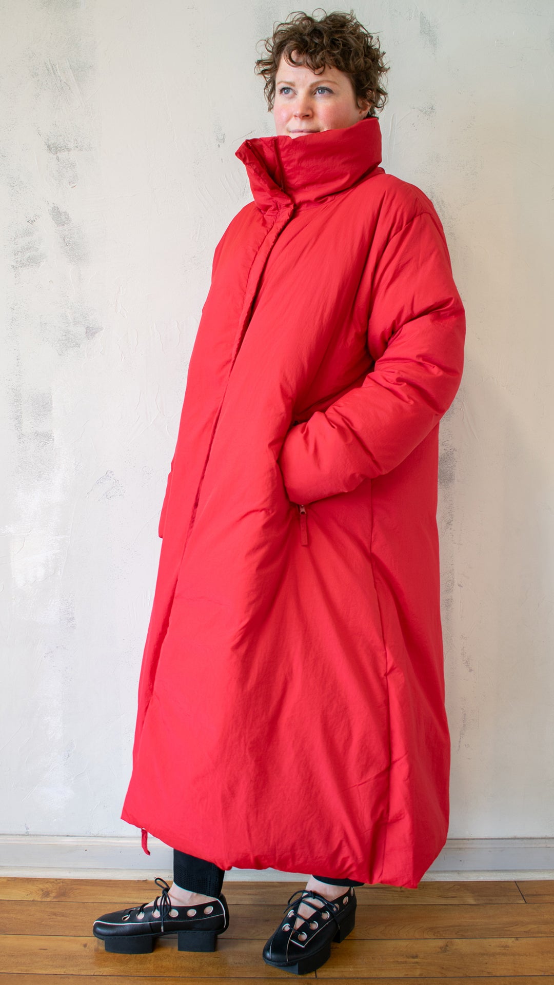 Rose Puffer Coat