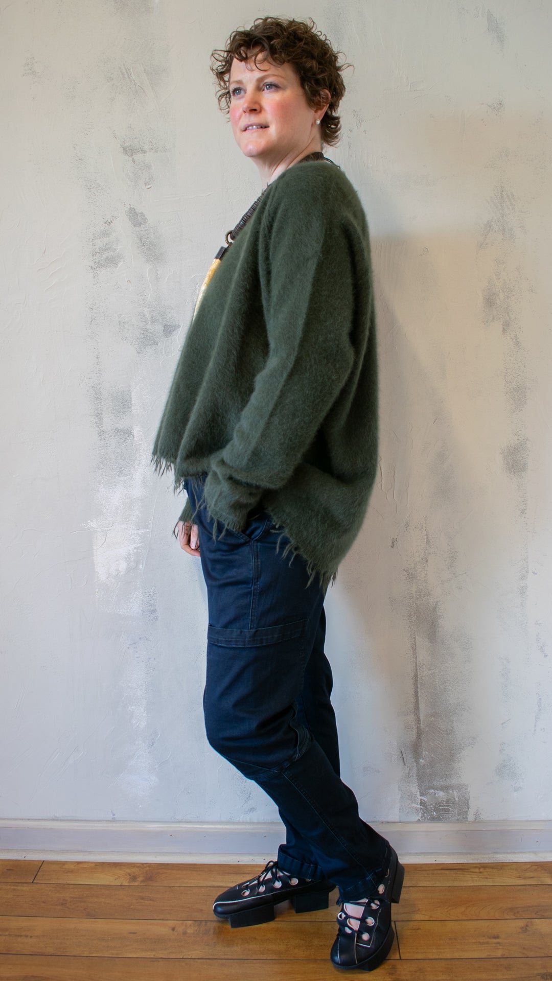 Fox Sweater in Pine