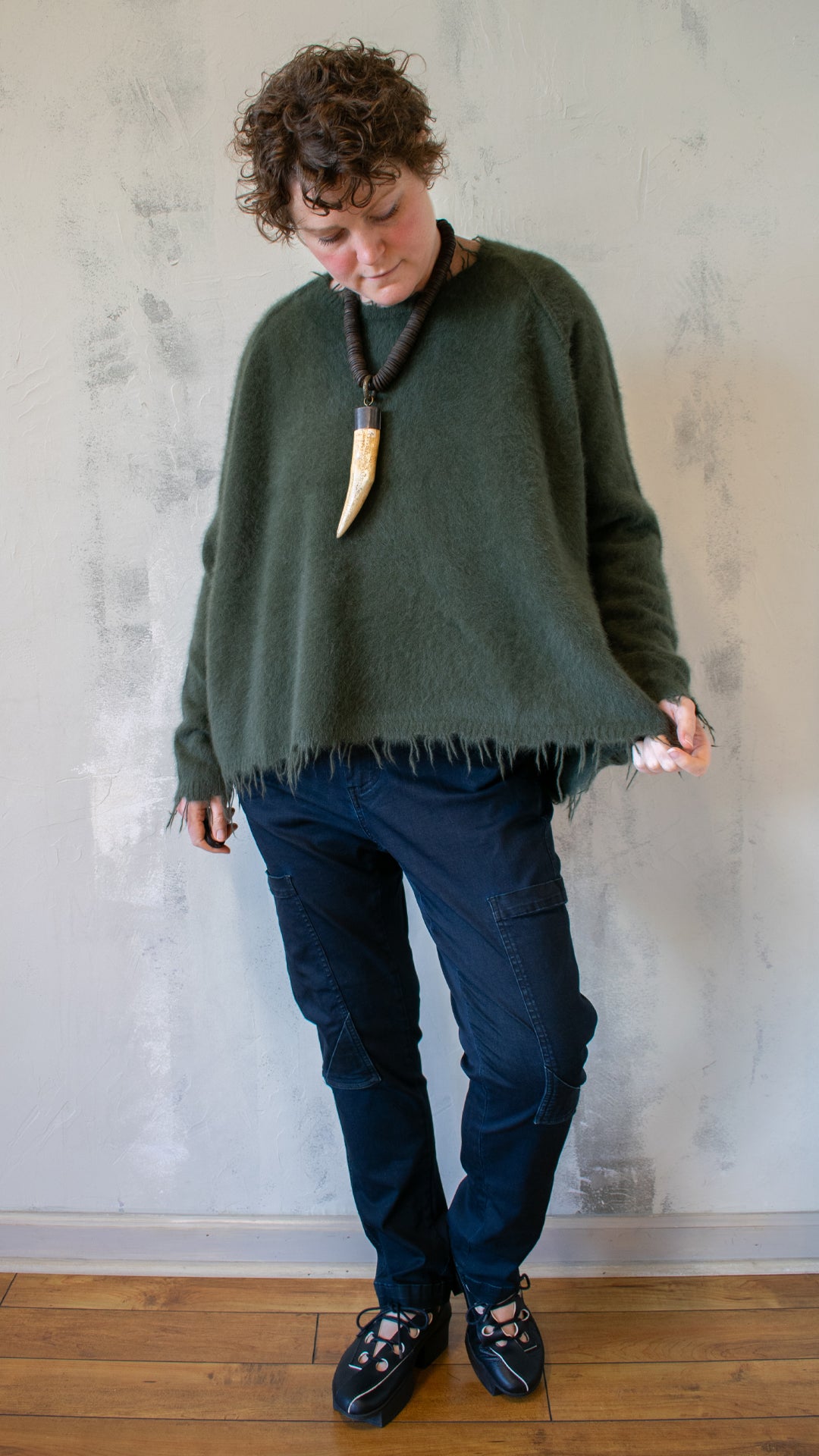 Fox Sweater in Pine