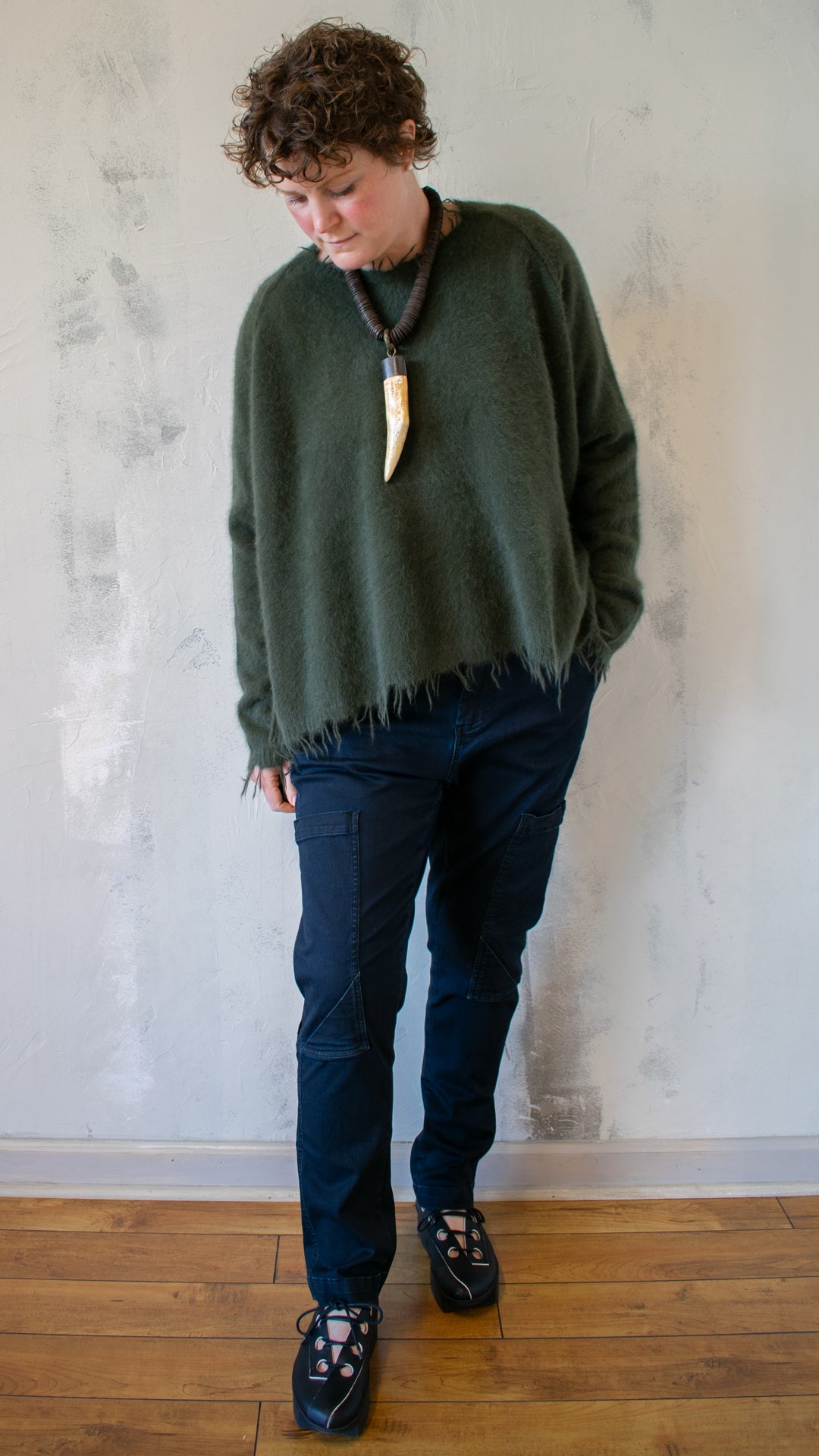 Fox Sweater in Pine