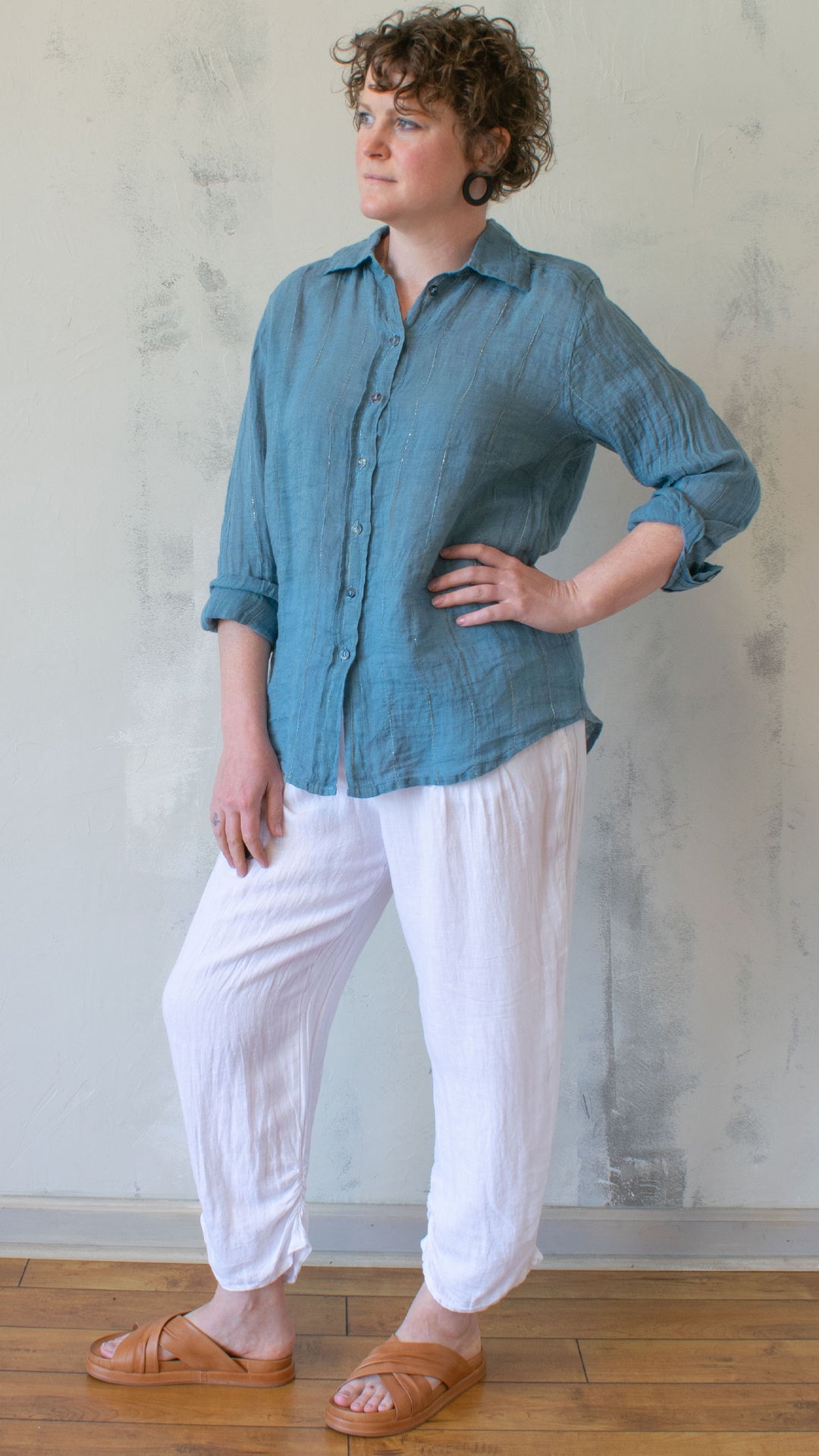 Camicia Vale in Azzurro