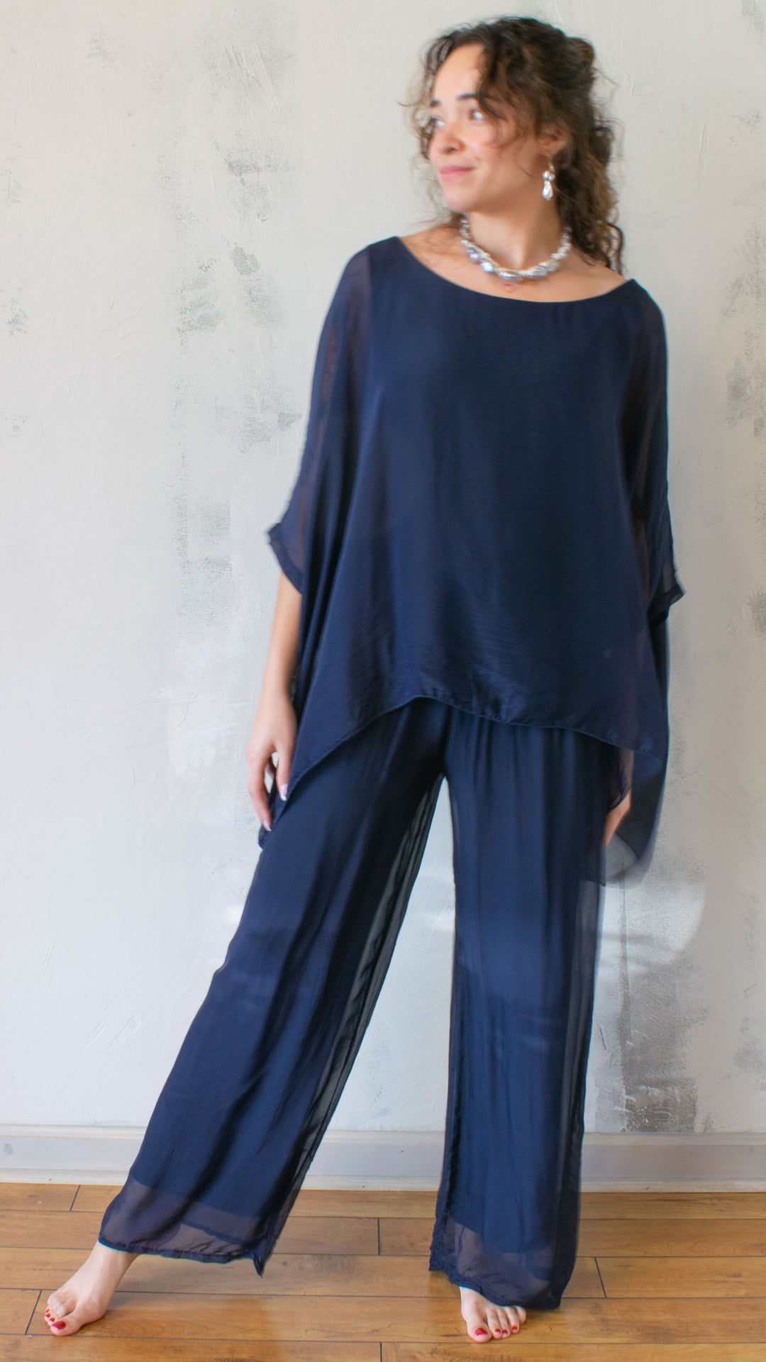 Silk Pullover (Multiple Colors)
