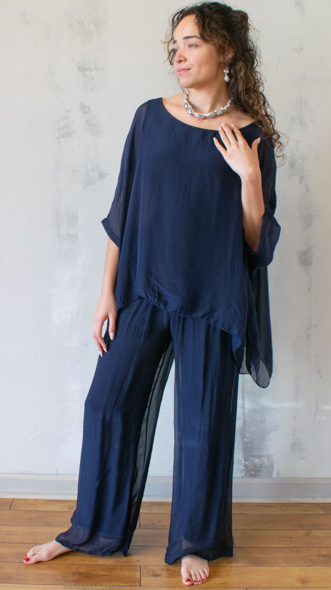 Silk Pullover (Multiple Colors)