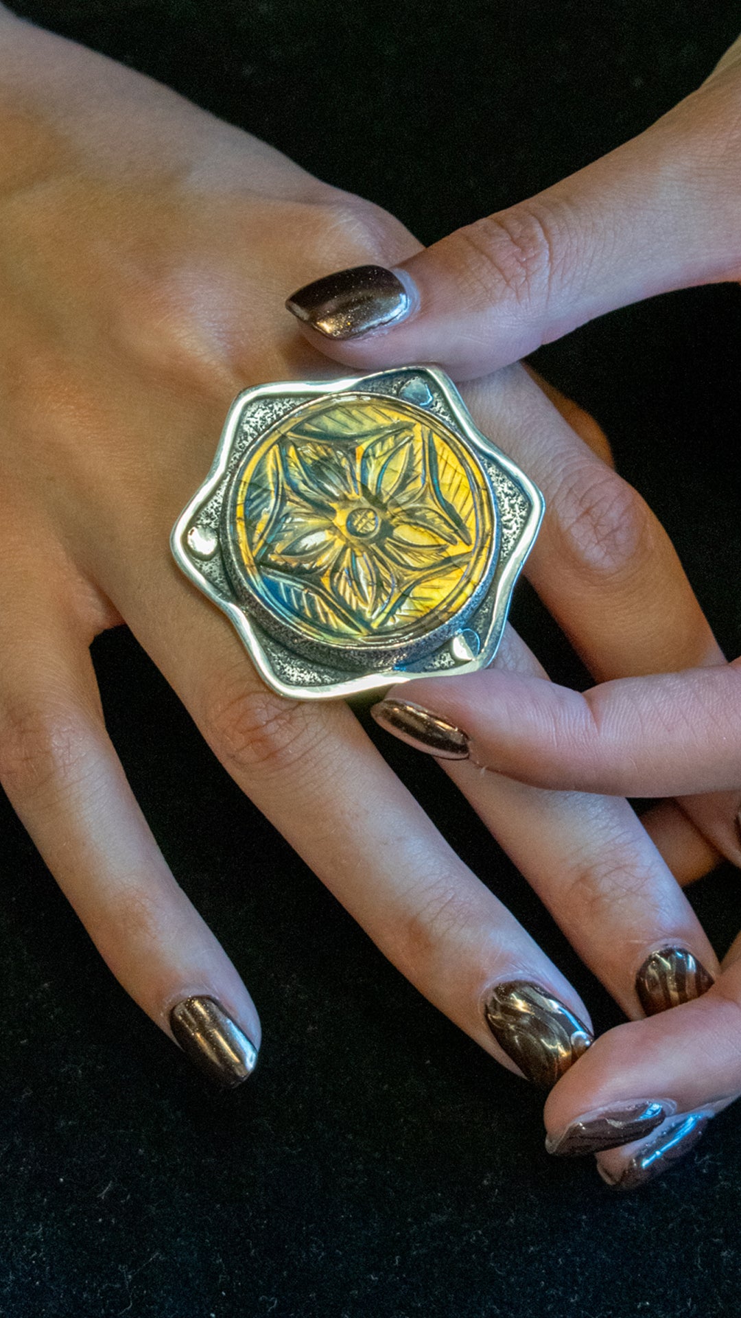 Labradorite Ring