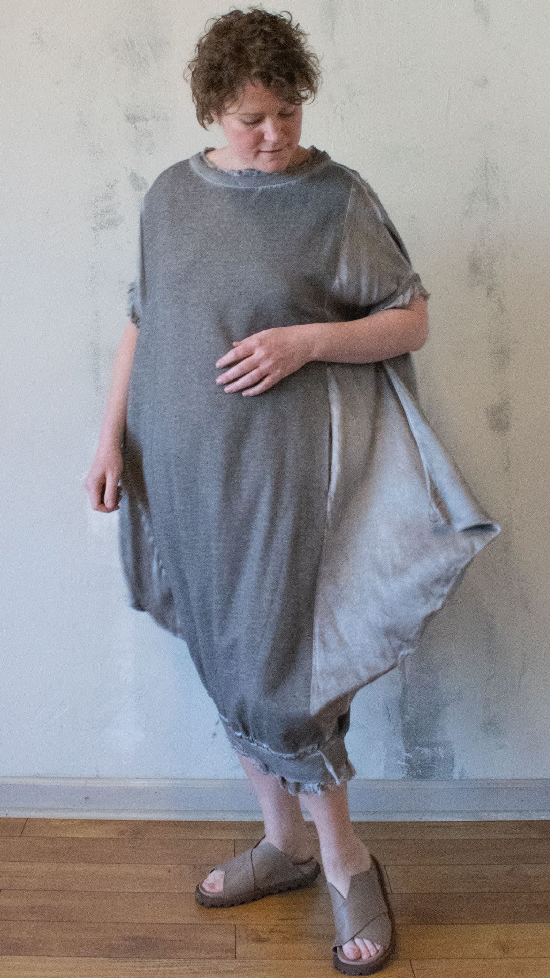 Terry Dress in Shadow