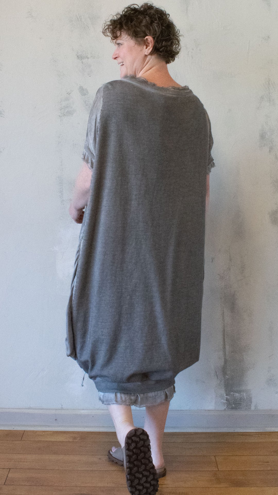 Terry Dress in Shadow
