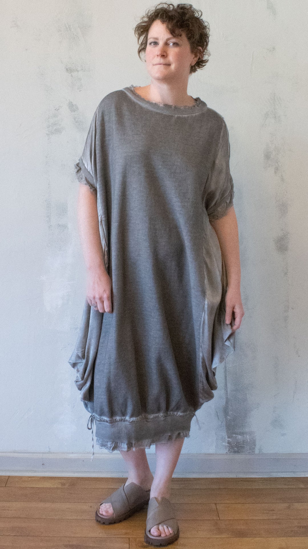 Terry Dress in Shadow