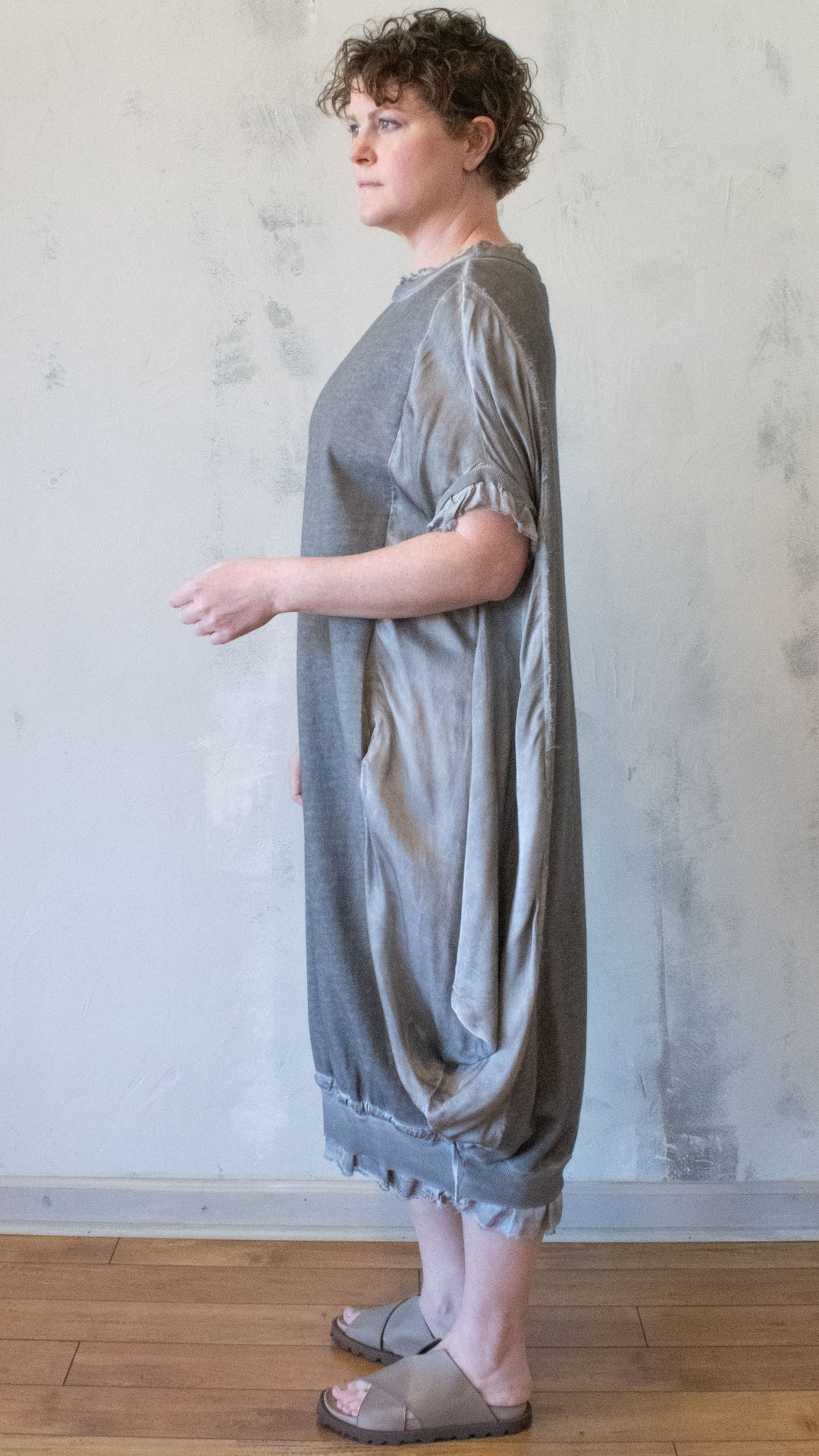 Terry Dress in Shadow