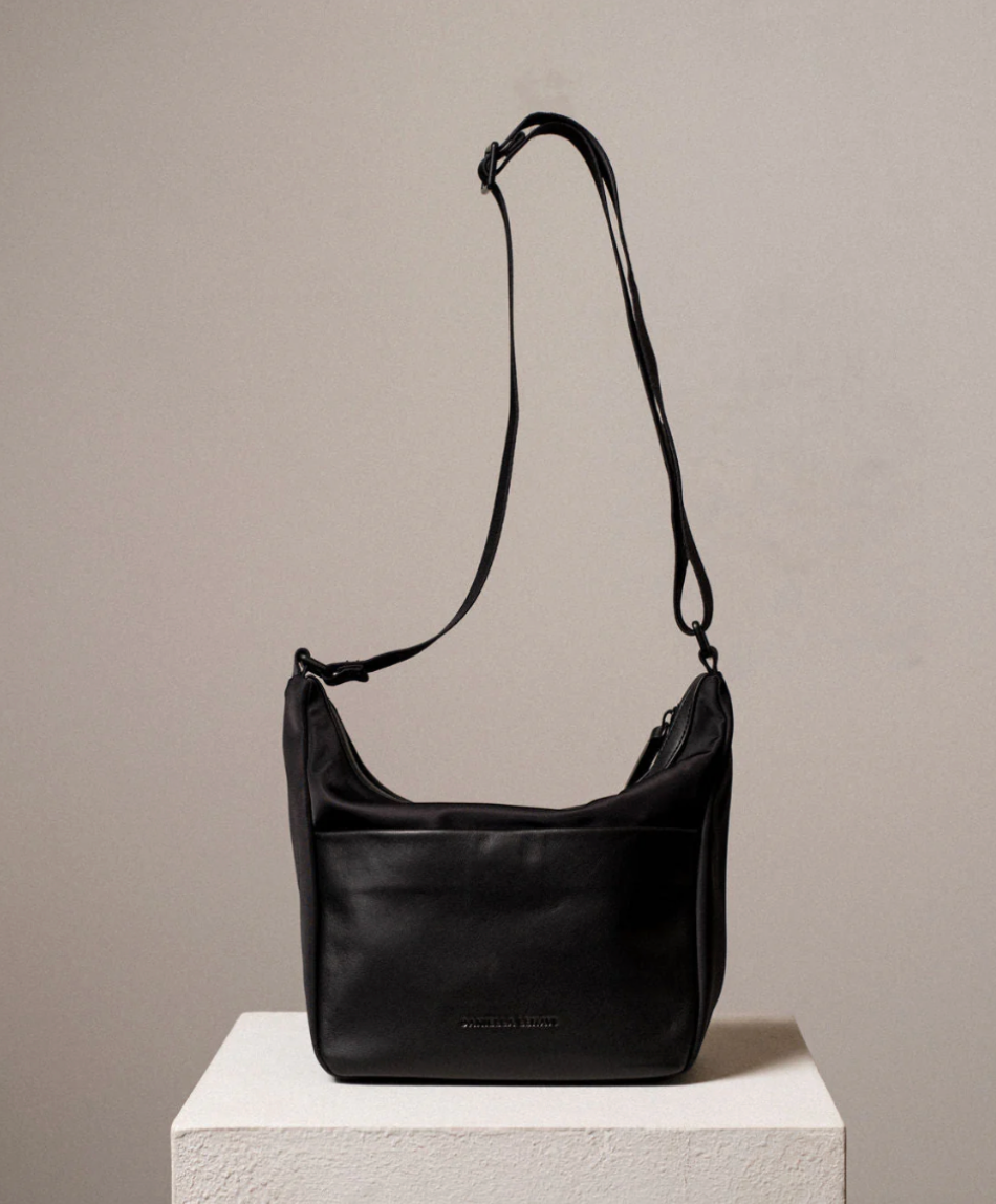 Porto Small Crossbody Bag in Black