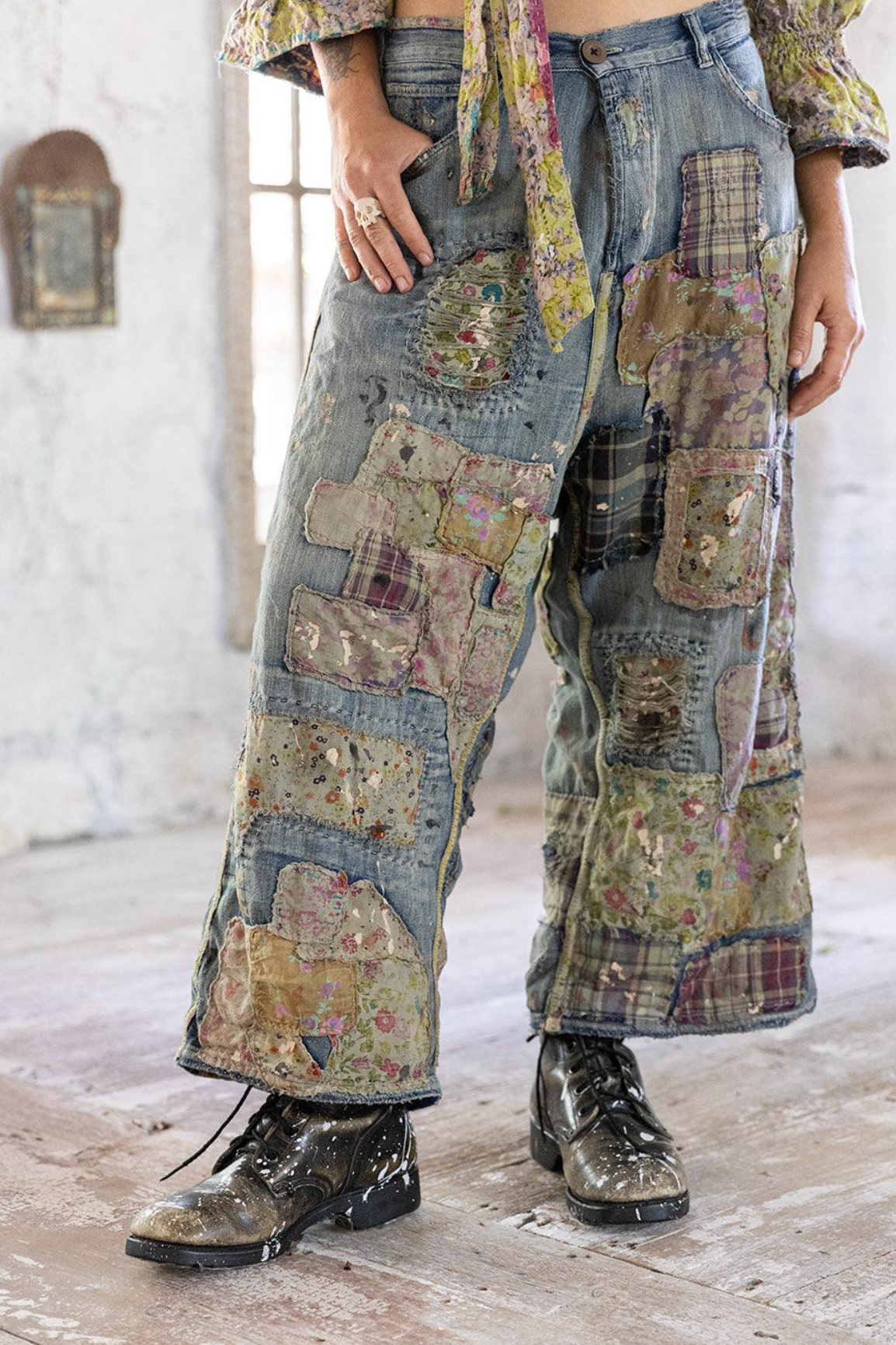 Dani Blue Denims in Washed Indigo