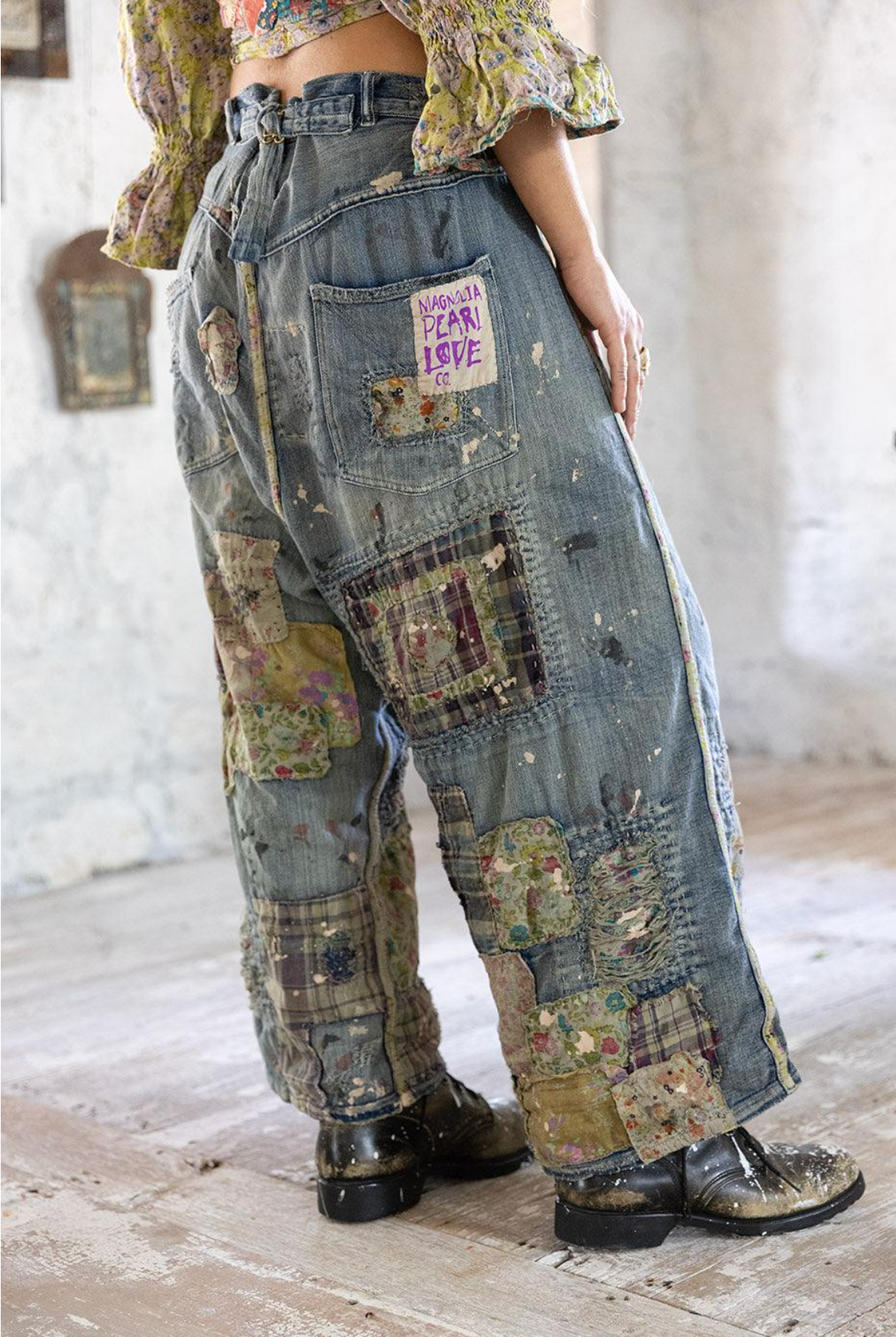 Dani Blue Denims in Washed Indigo