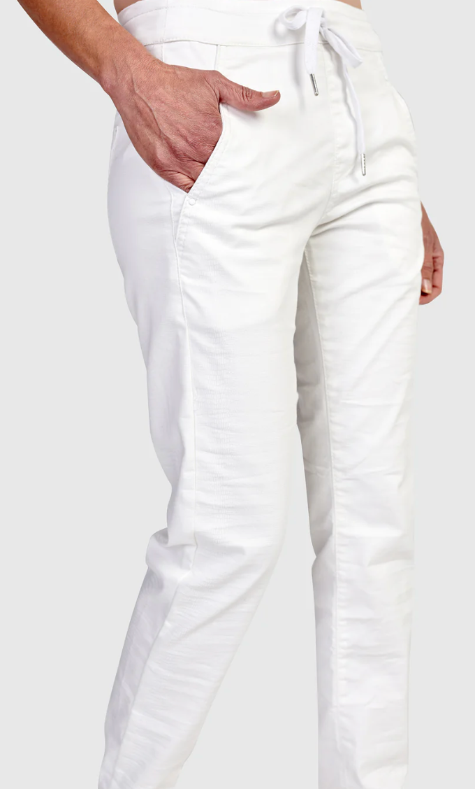 Iconic Denim in White
