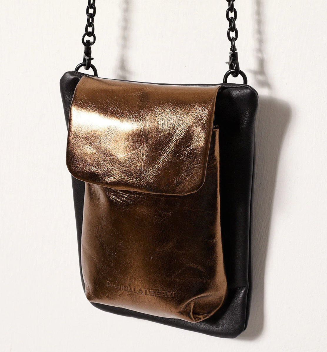 Anita Mini Bag in Metallic Bronze
