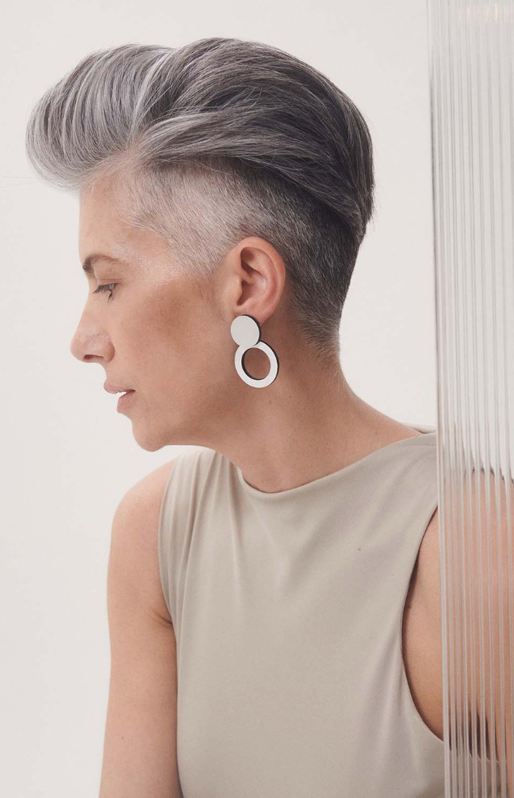 Abstraction Circles Earrings