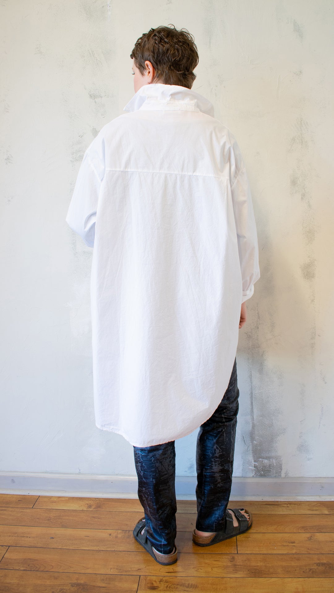 Long Boyfriend Button Down