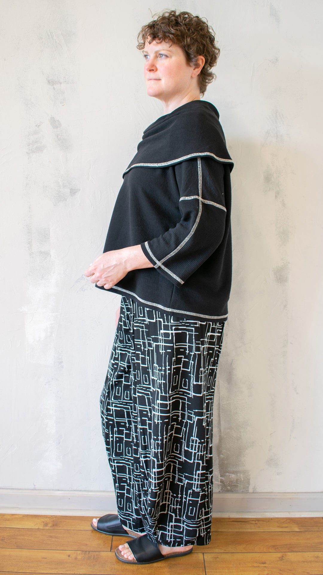 Knit Cowl Pullover