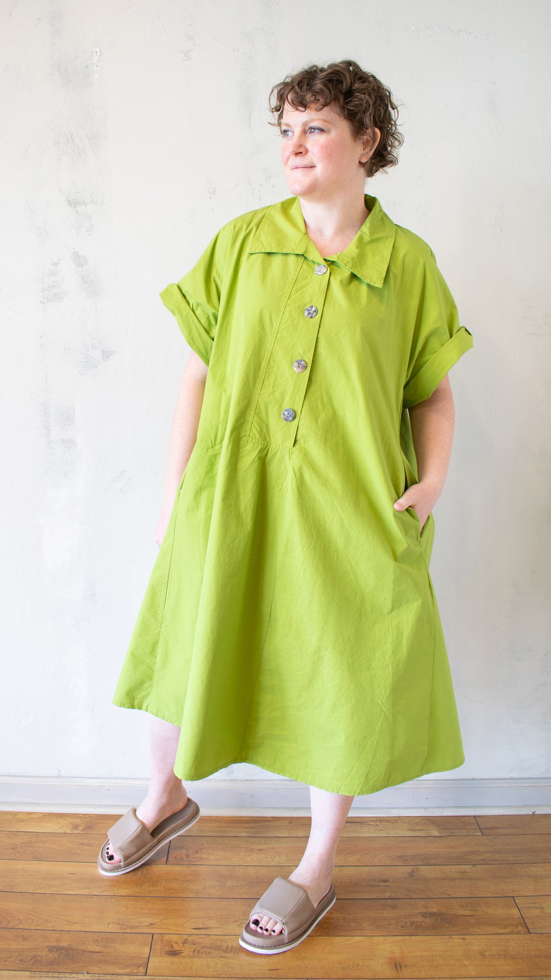 Coat Dress (Multiple Colors)
