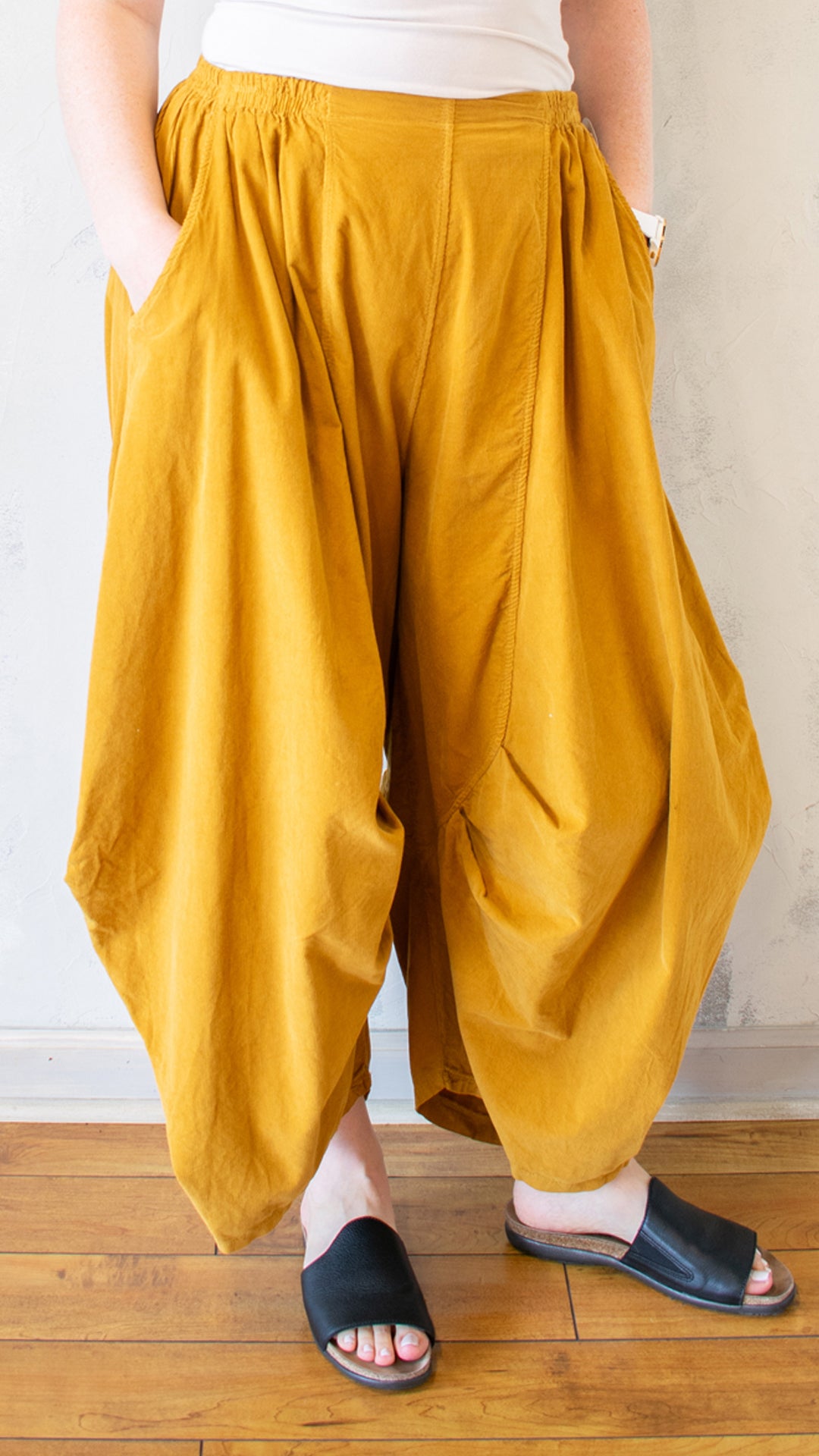 Pinwale Corduroy Full Leg Pant (Multiple Colors)