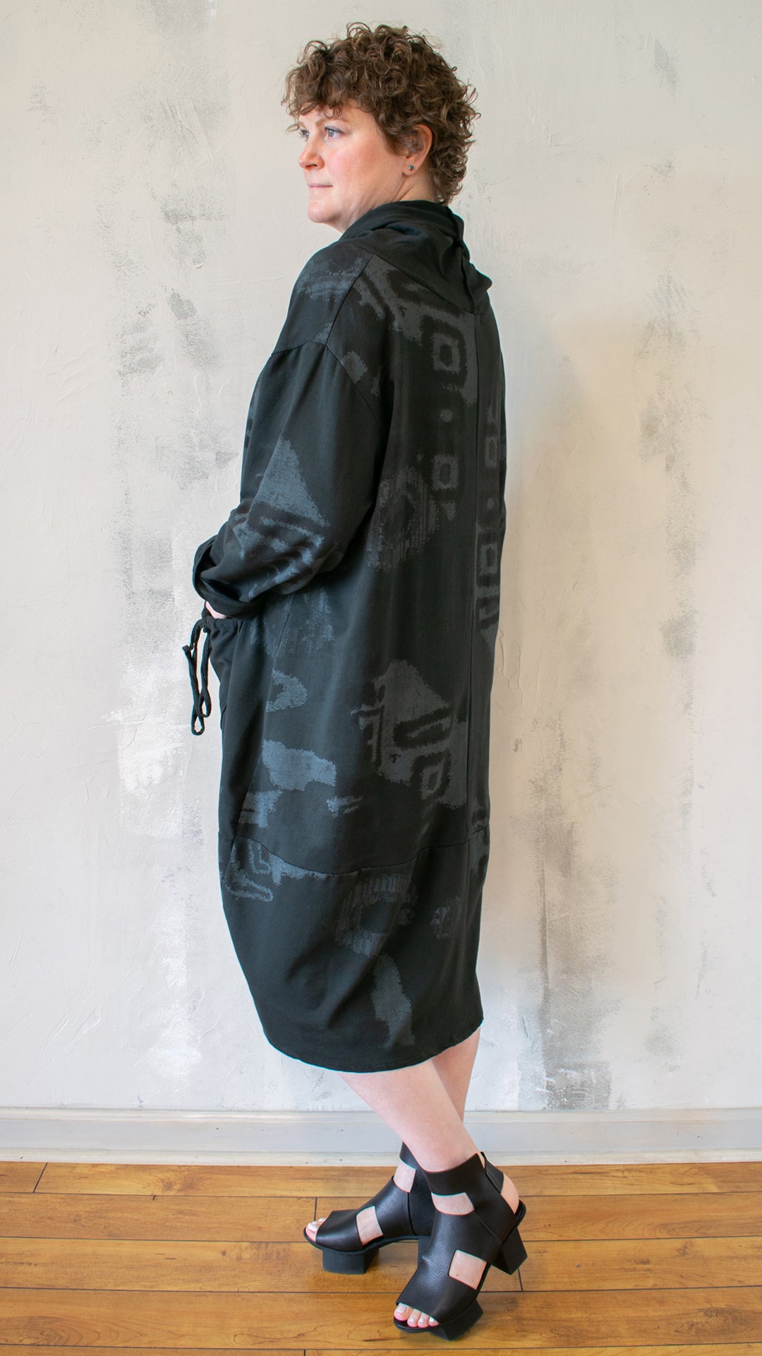 Graphic Shift Dress