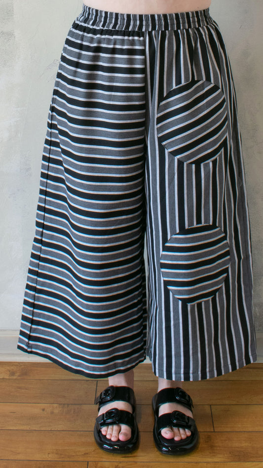 Circles in Stripe Pant