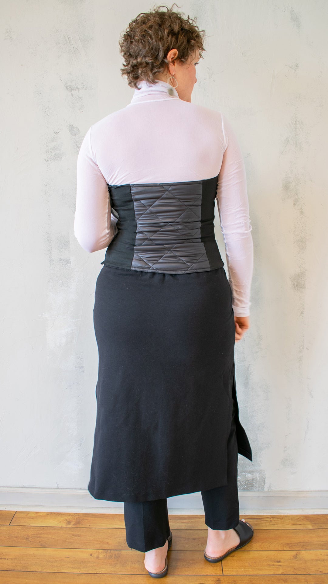 Mesh Turtleneck