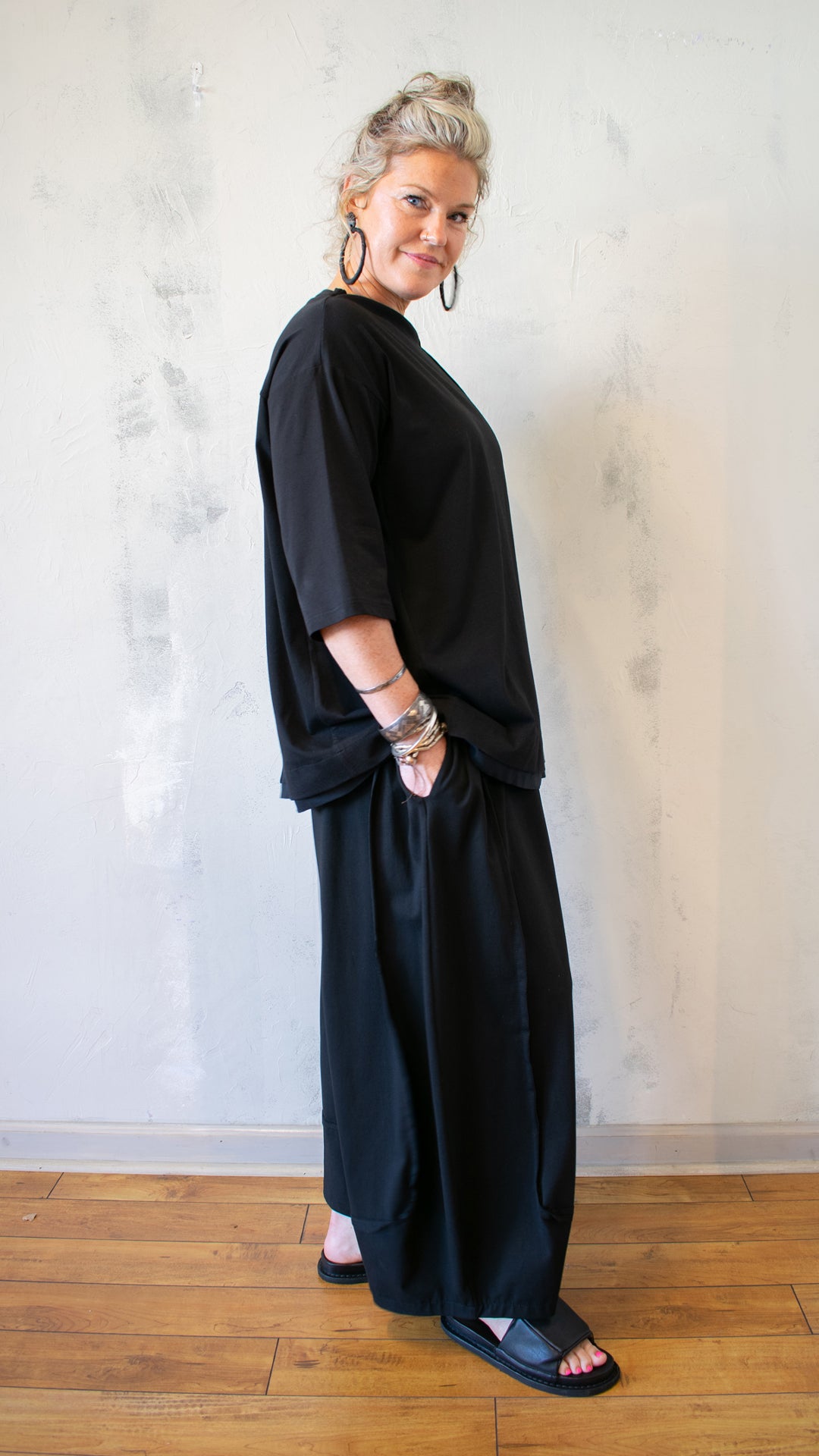 Button Back Tunic