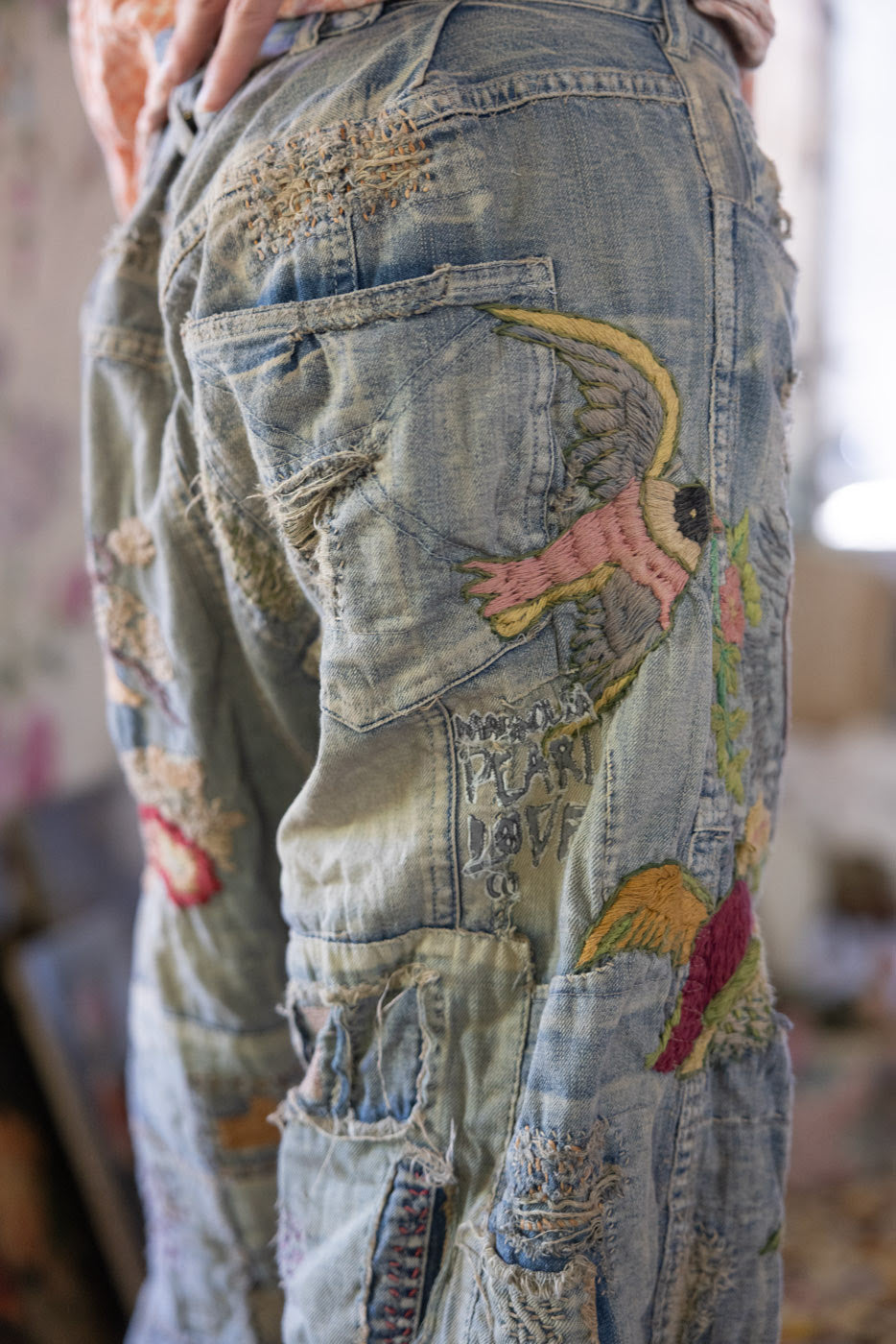 Belle Le Vie Miner Denims in Faded Indigo