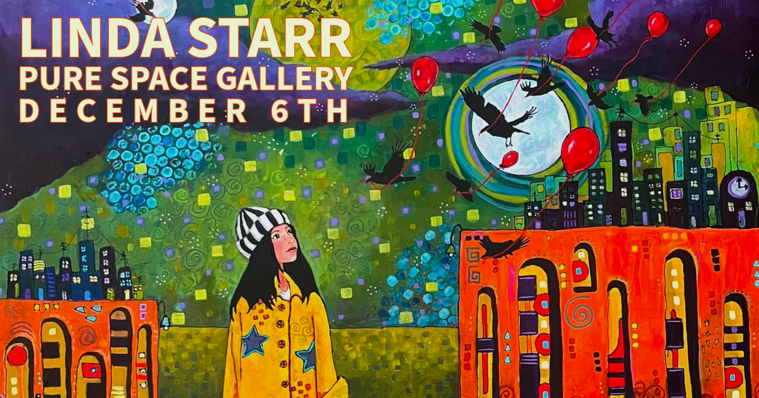 Gallery Opening: The Vibrant World of Linda Starr — December at Gaia
